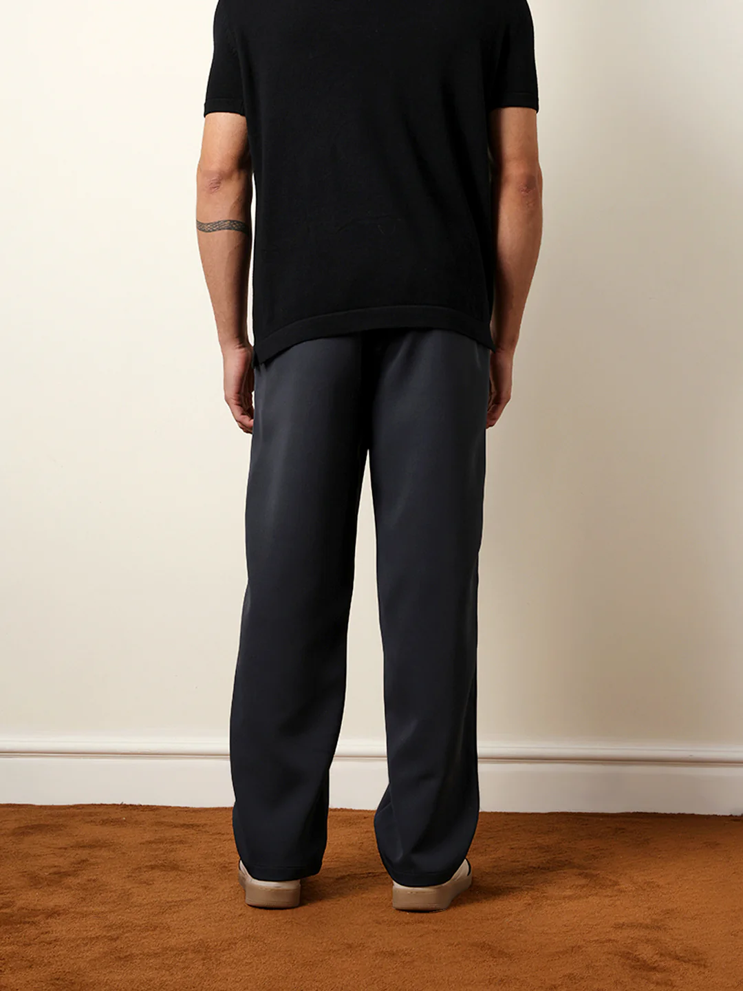 Men Solid Casual Trouser - Image 7