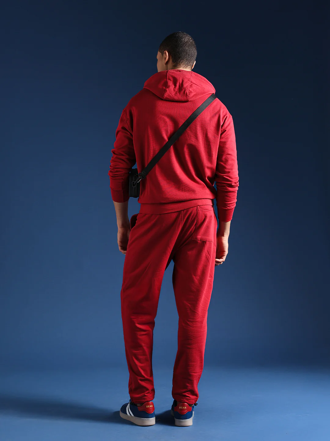 Men Solid Cotton Relaxed Fit Jogger - Image 6