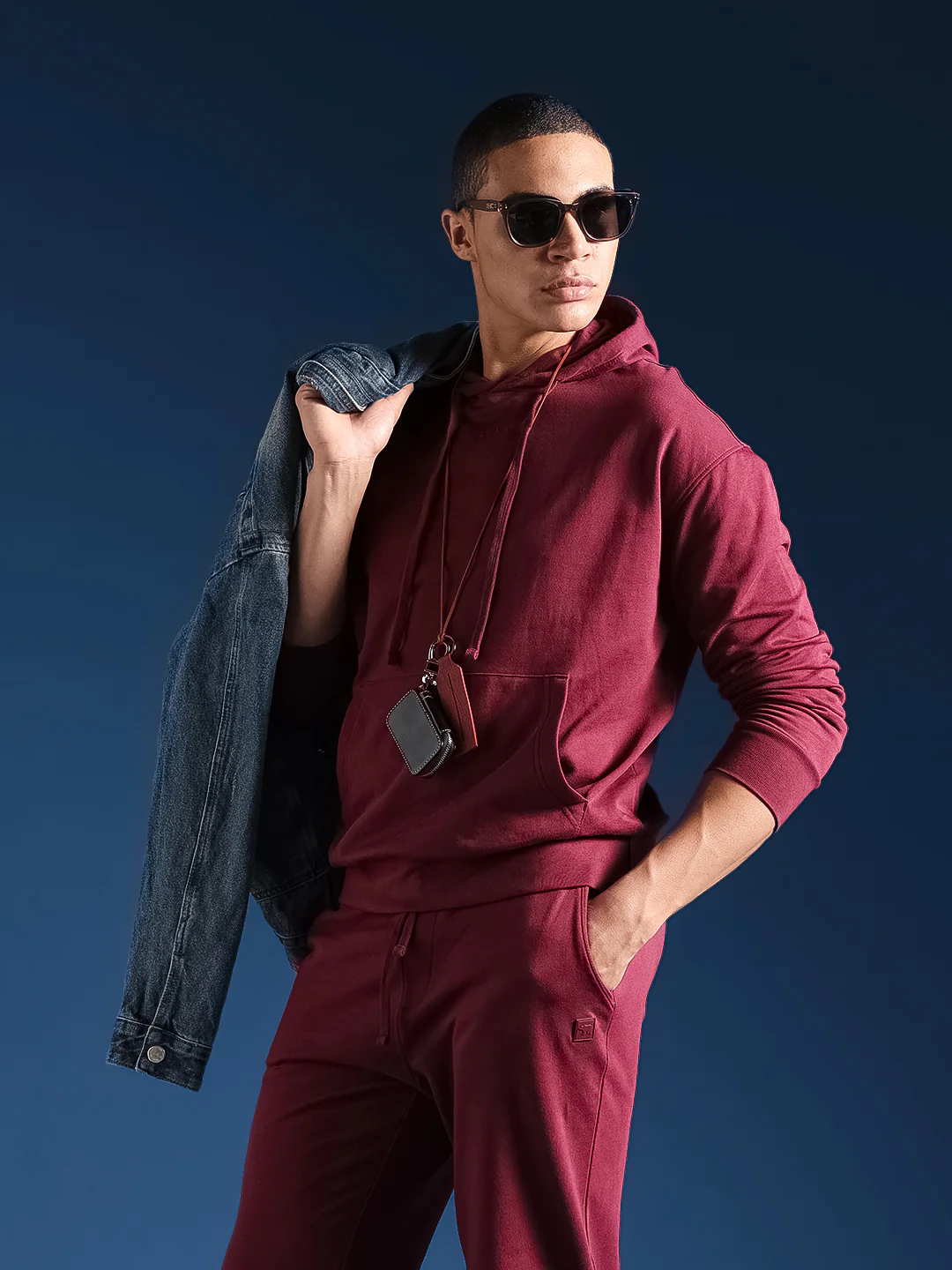 Men Solid Cotton Relaxed Fit Jogger - Image 6