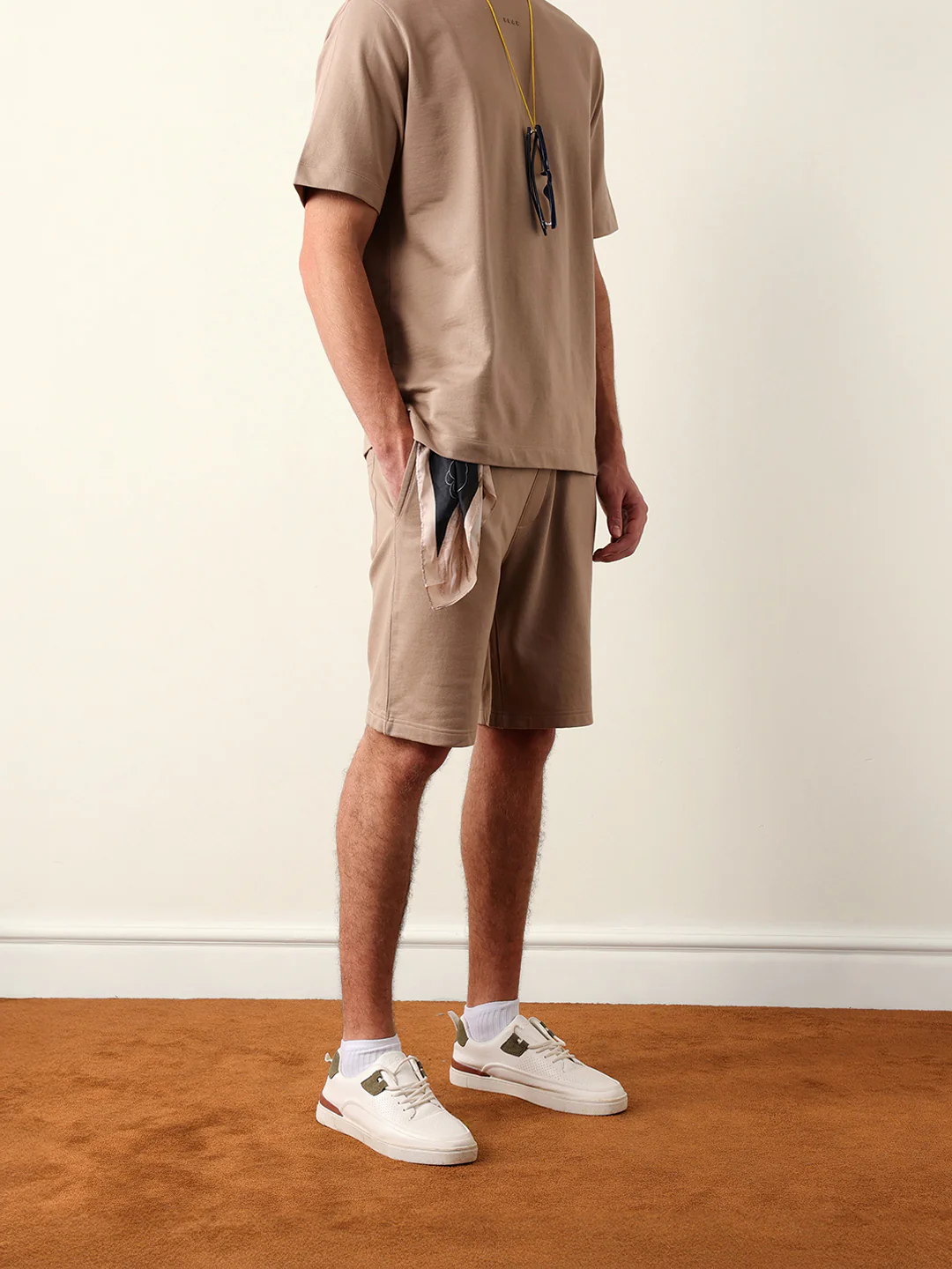 Men Solid Cotton Shorts - Image 5