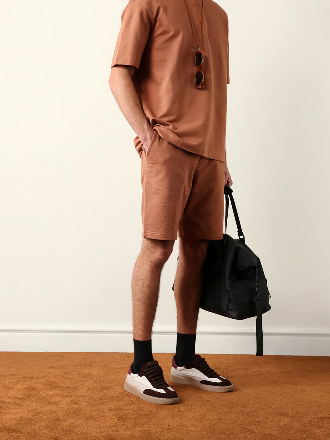 Men Solid Cotton Shorts - Image 5