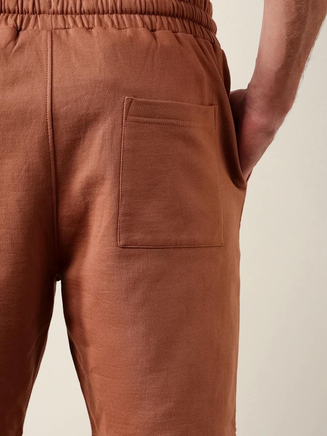 Men Solid Cotton Shorts - Image 7