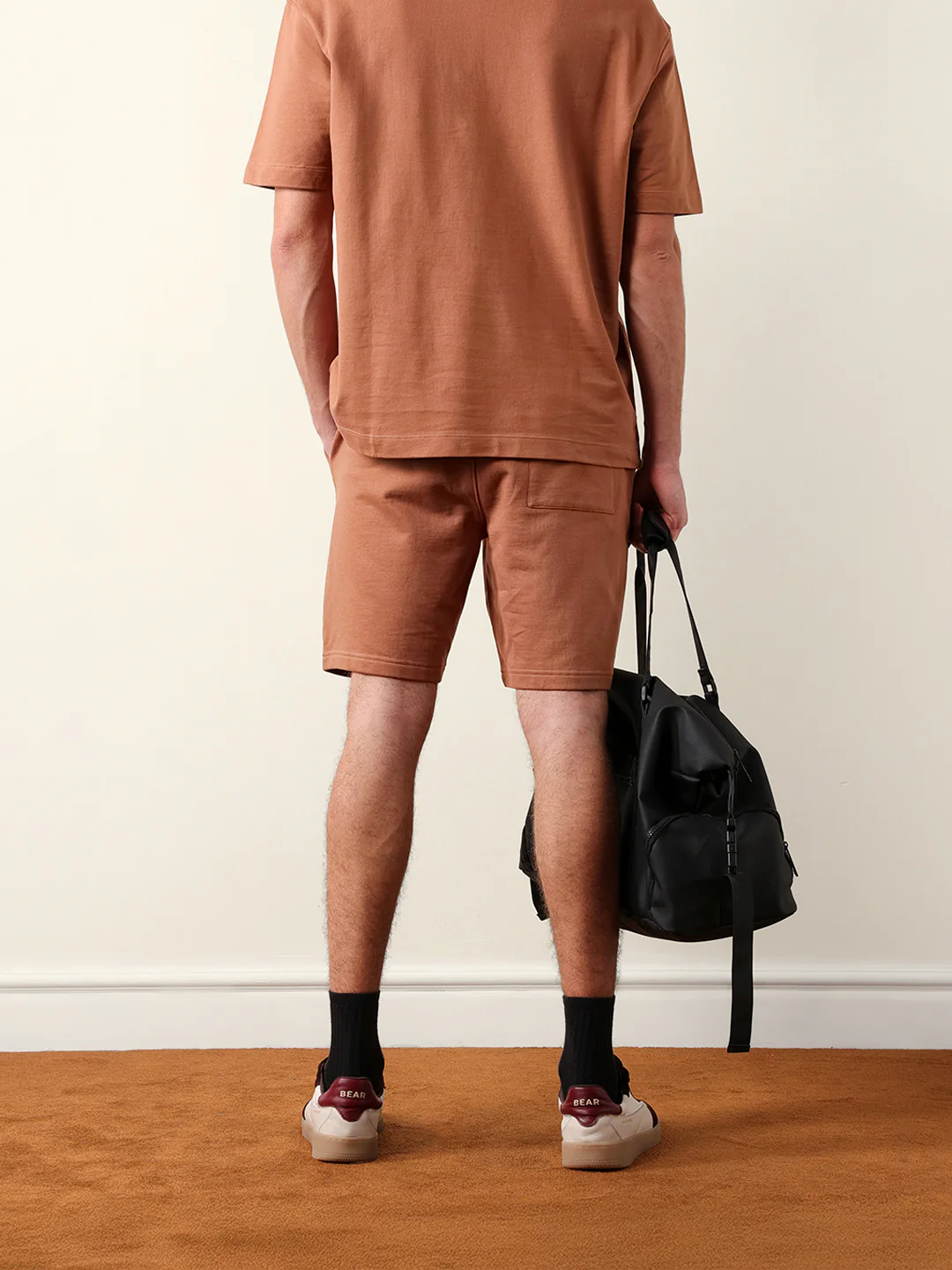 Men Solid Cotton Shorts - Image 8