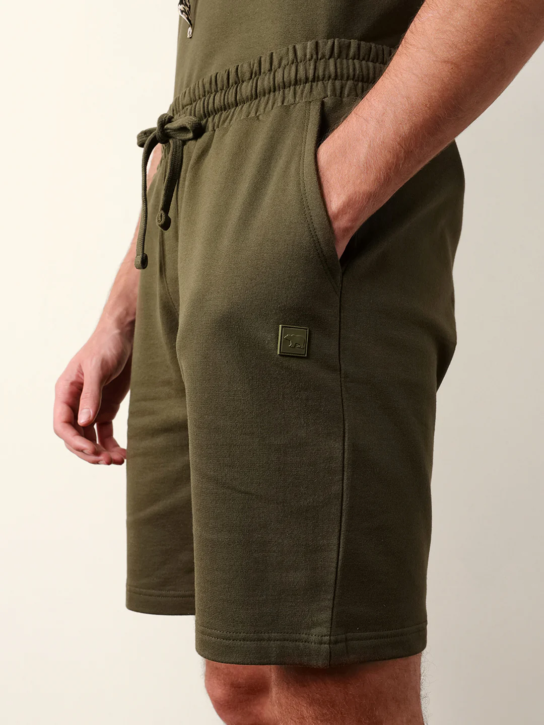 Men Solid Cotton Shorts - Image 6