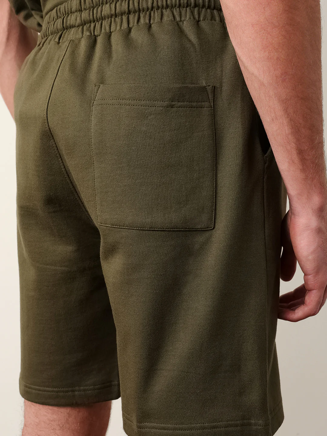 Men Solid Cotton Shorts - Image 7