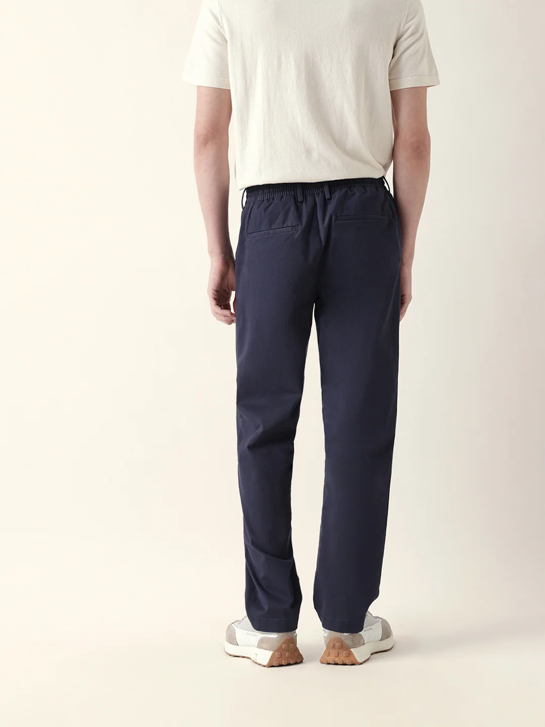 Men Solid Formal Trouser - Image 6