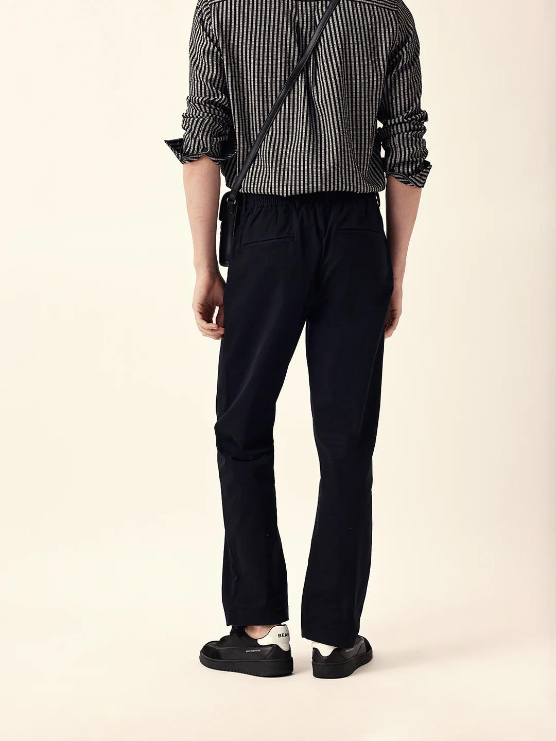 Men Solid Formal Trouser - Image 6