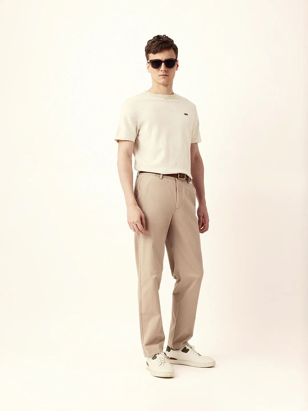 Men Solid Formal Trouser - Image 4