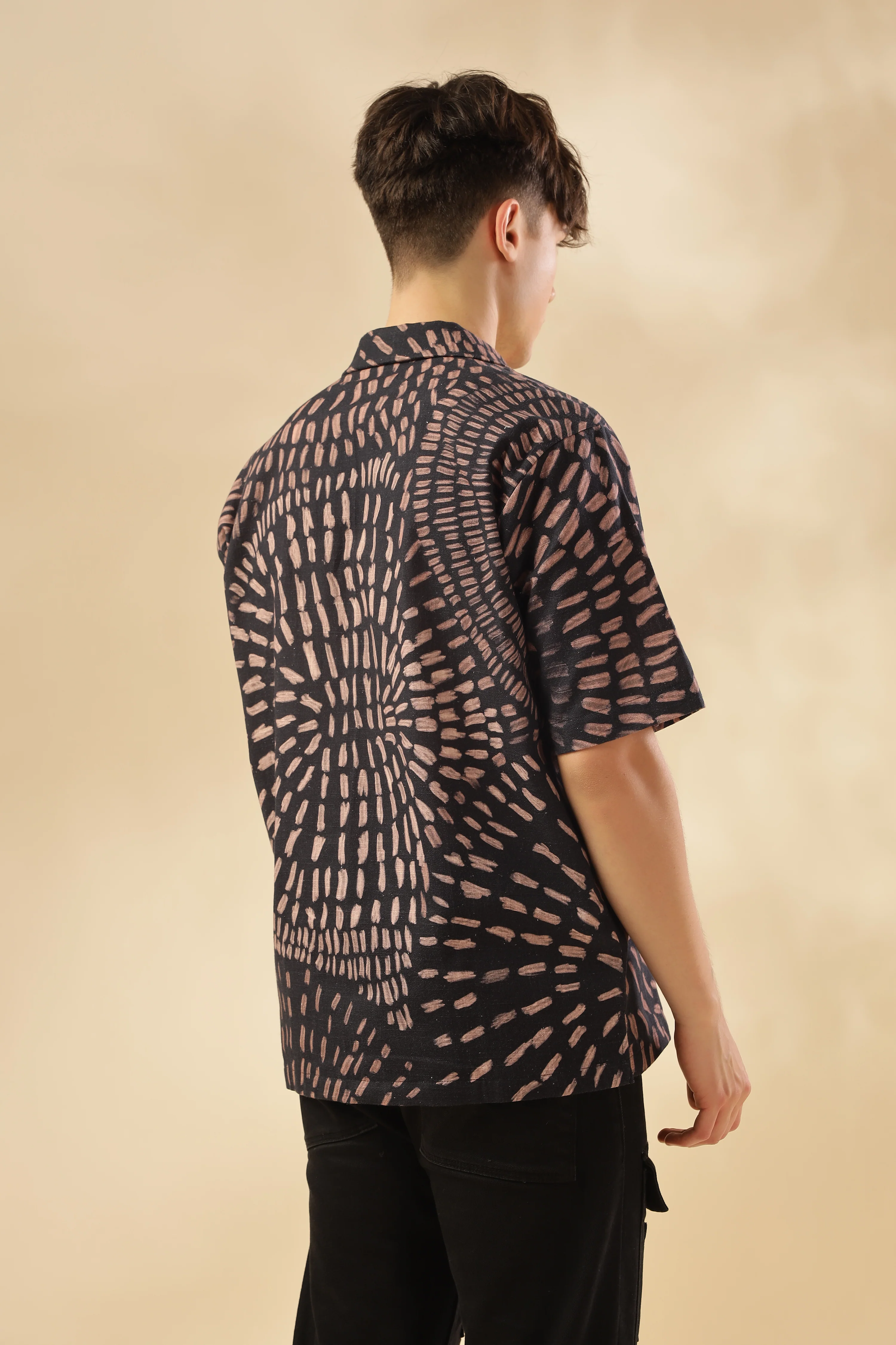 Men State Of Flow Viscose Silk Shirt - Image 5