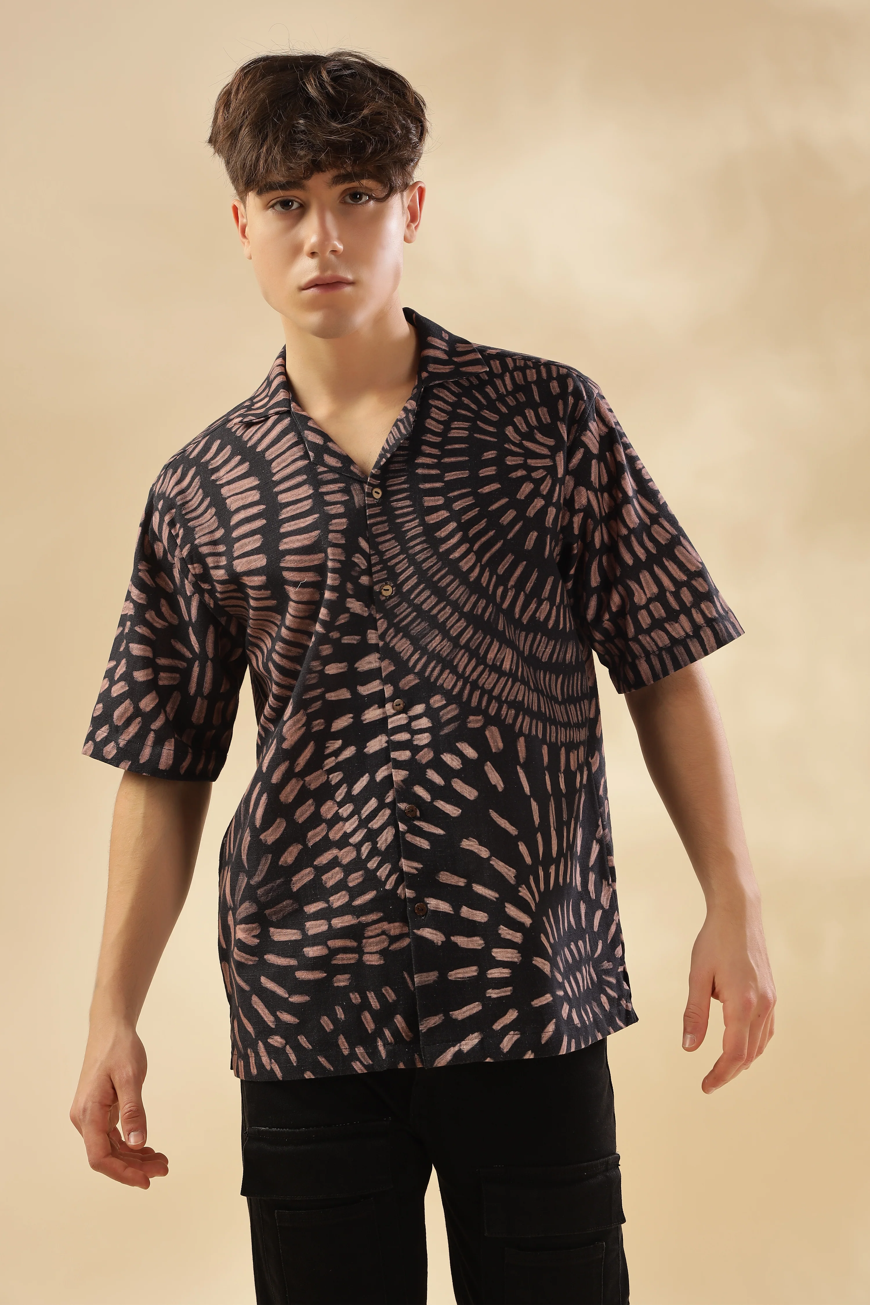 Men State Of Flow Viscose Silk Shirt - Image 7