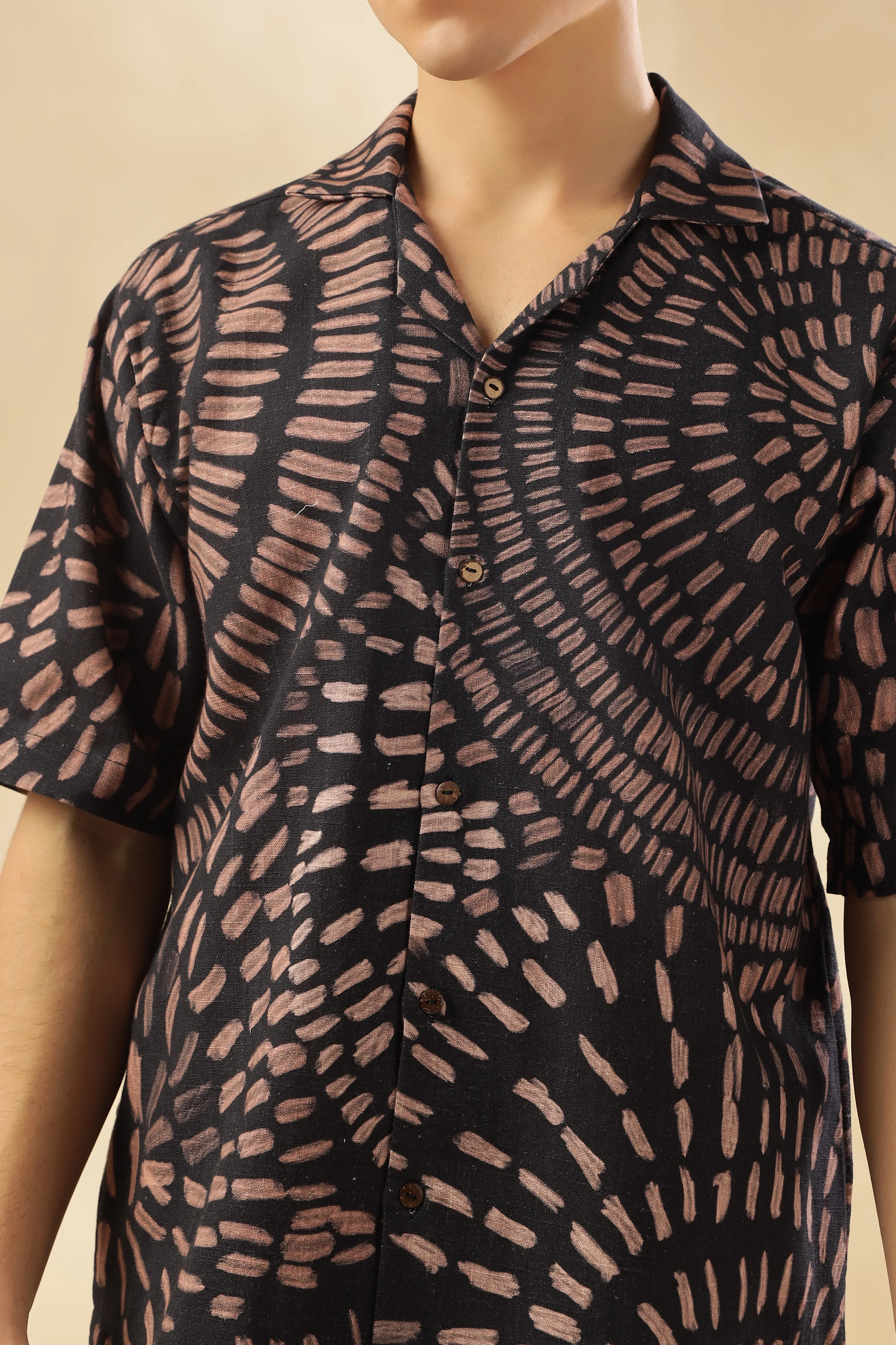 Men State Of Flow Viscose Silk Shirt - Image 9