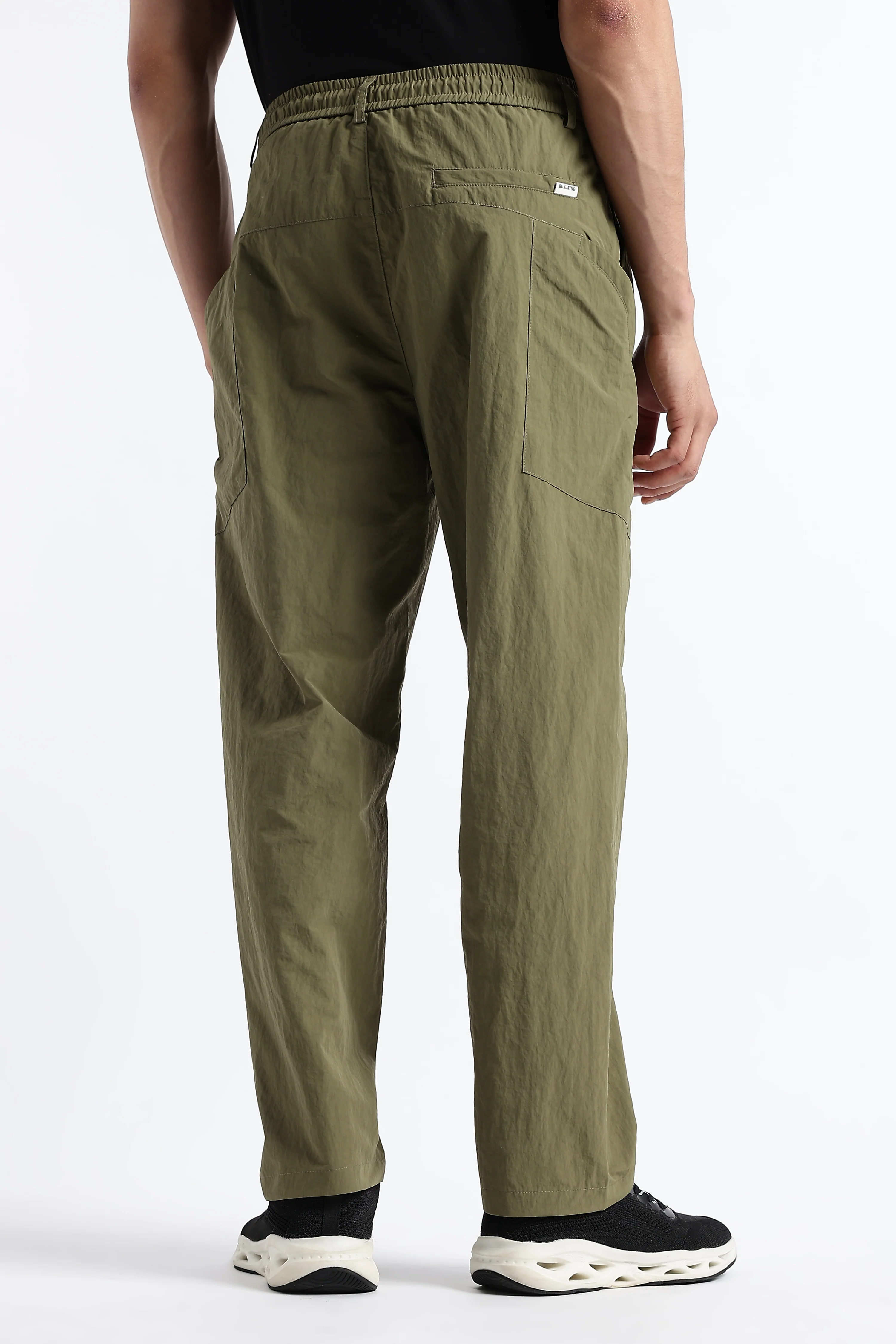 Men Streetwear Utility Drawcord Bottoms - Image 3