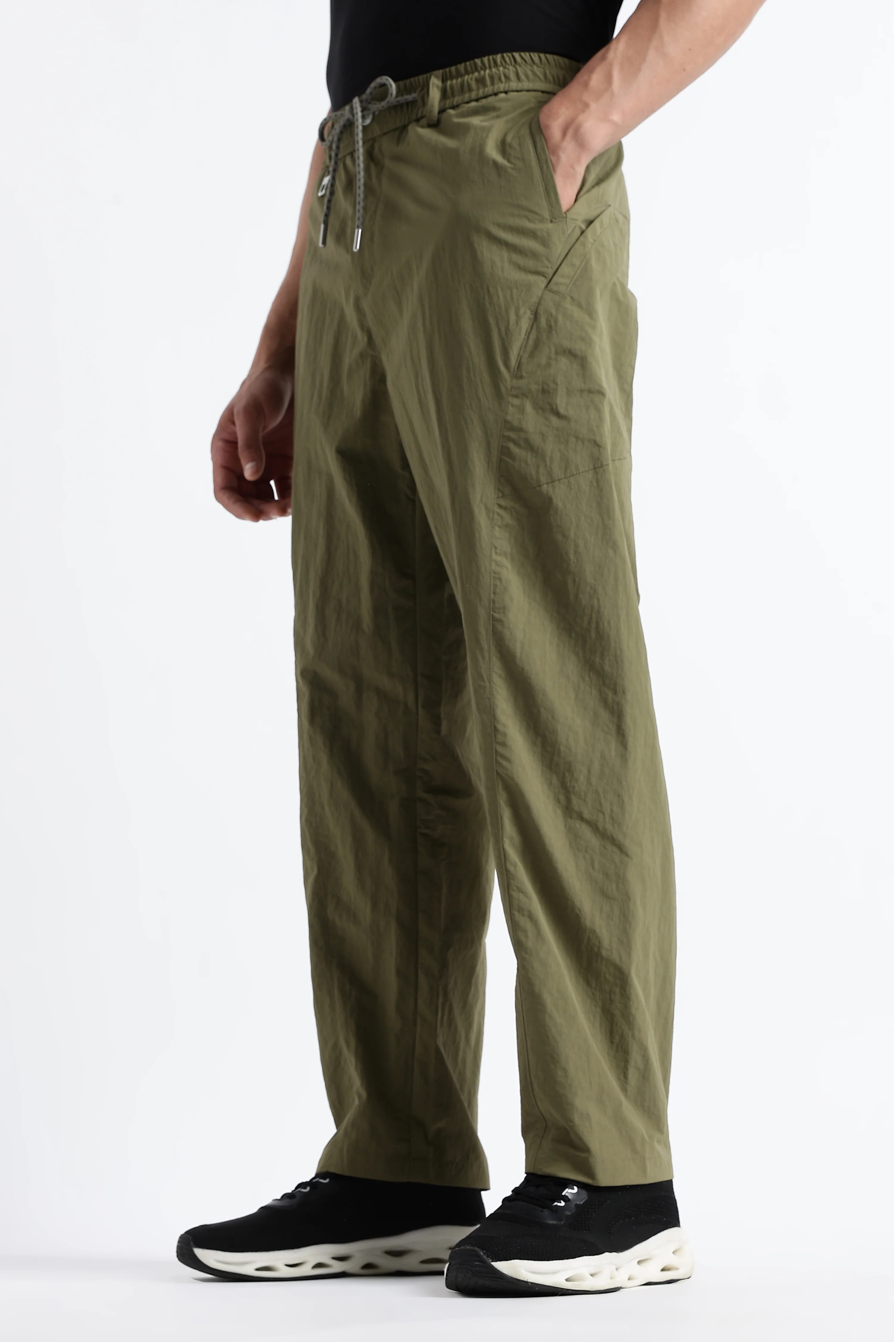 Men Streetwear Utility Drawcord Bottoms - Image 6