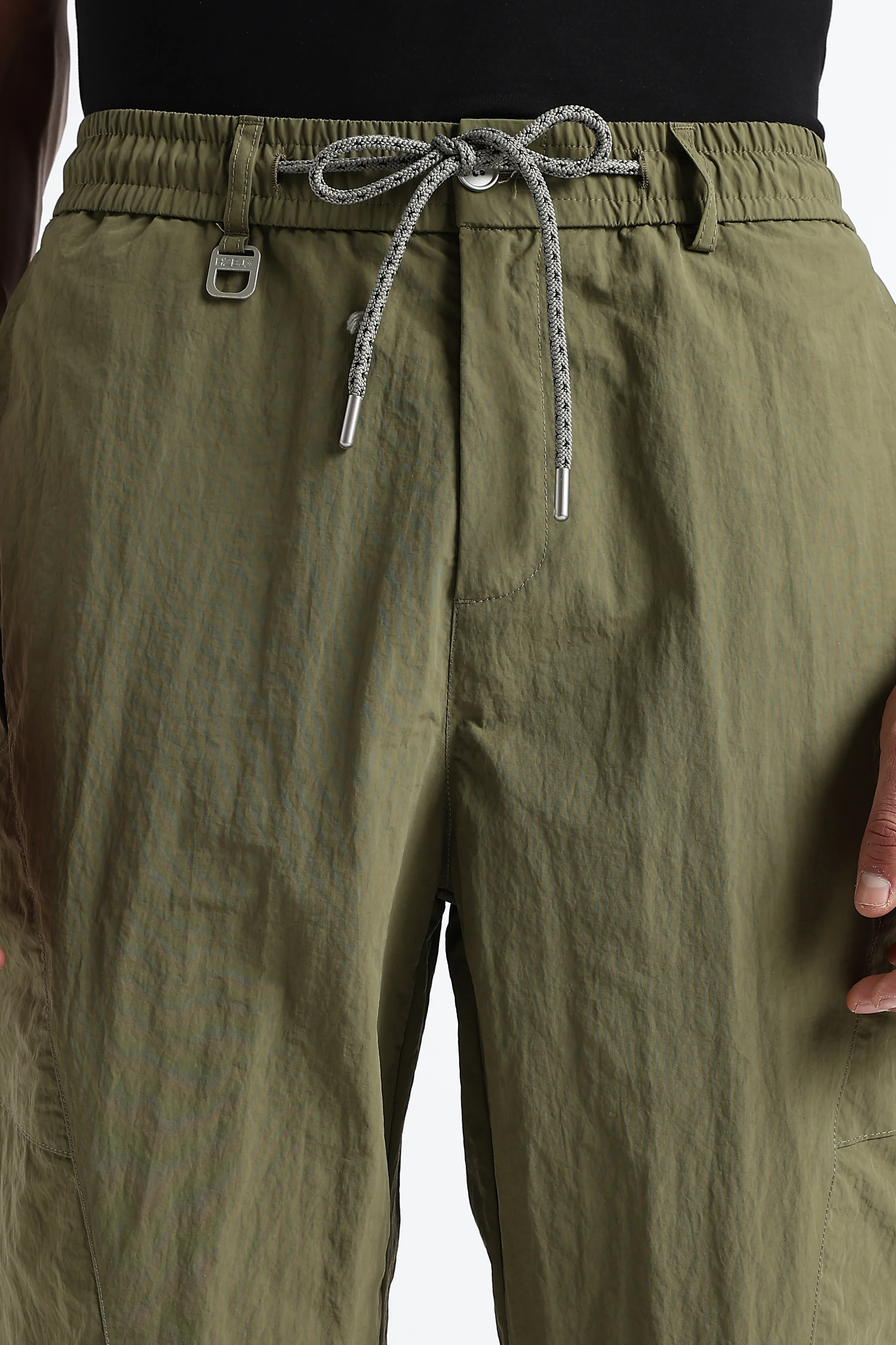 Men Streetwear Utility Drawcord Bottoms - Image 7