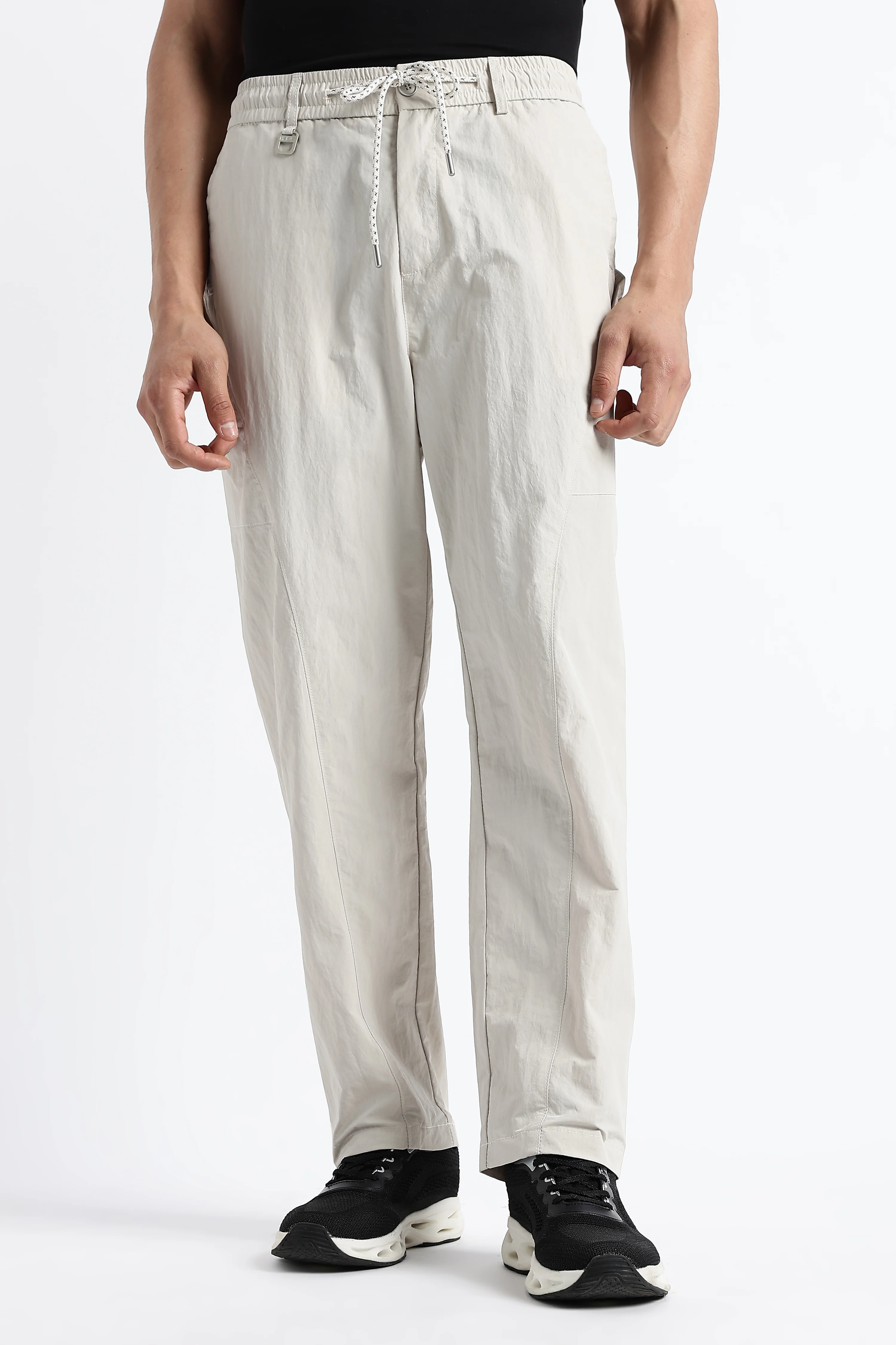 Men Streetwear Utility Drawcord Bottoms - Image 5