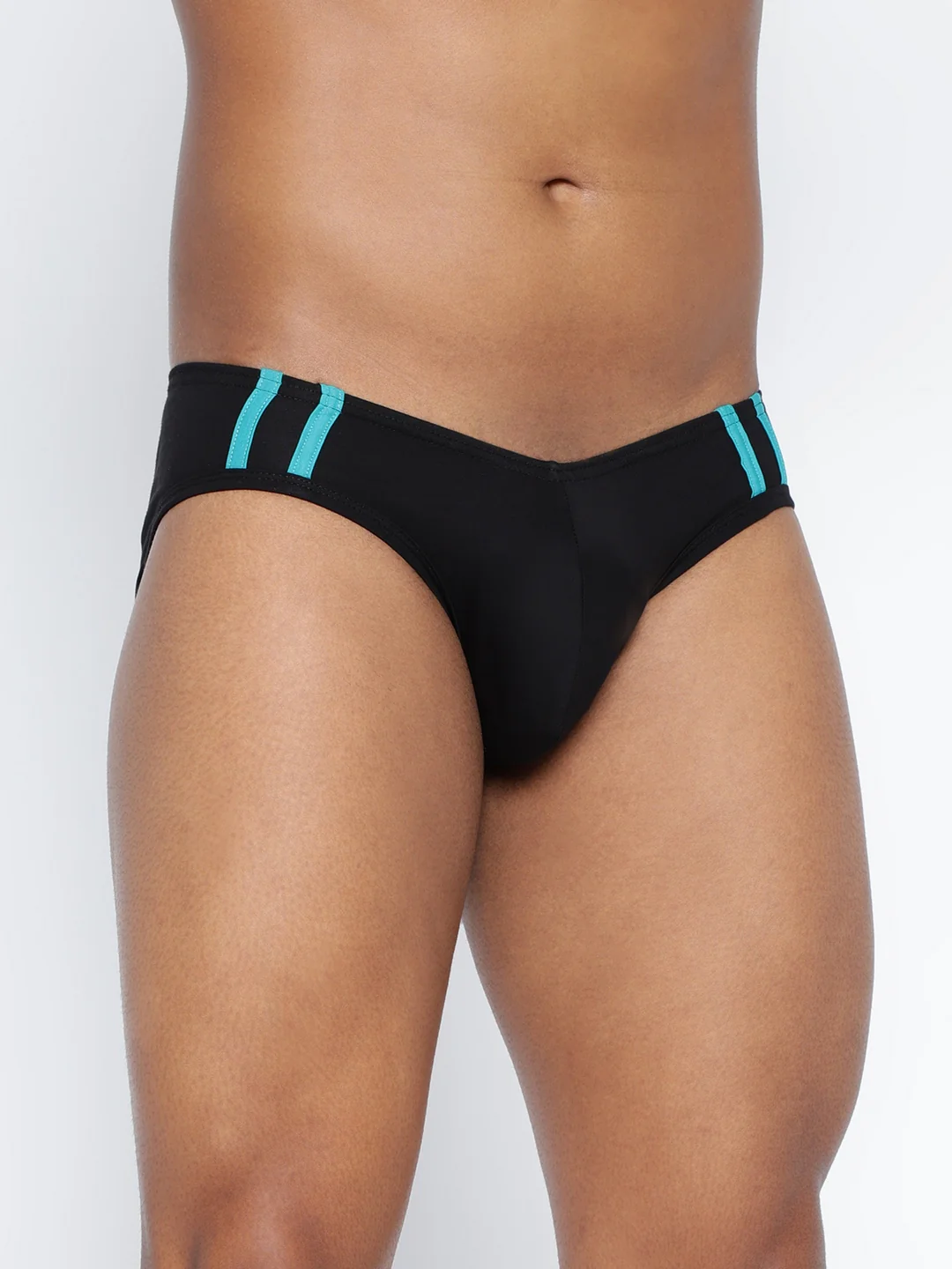 Men Striped and Solid Fashion Brief - Image 6