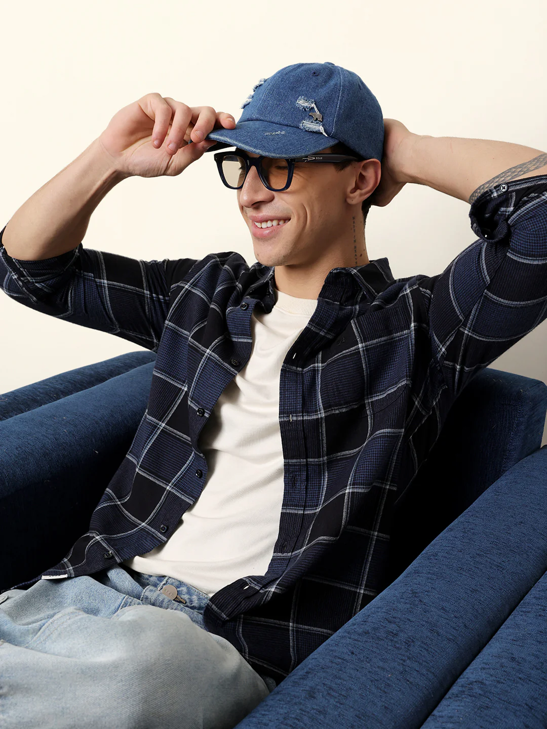 Men Striped Casual Full-Sleeve Shirt - Image 2