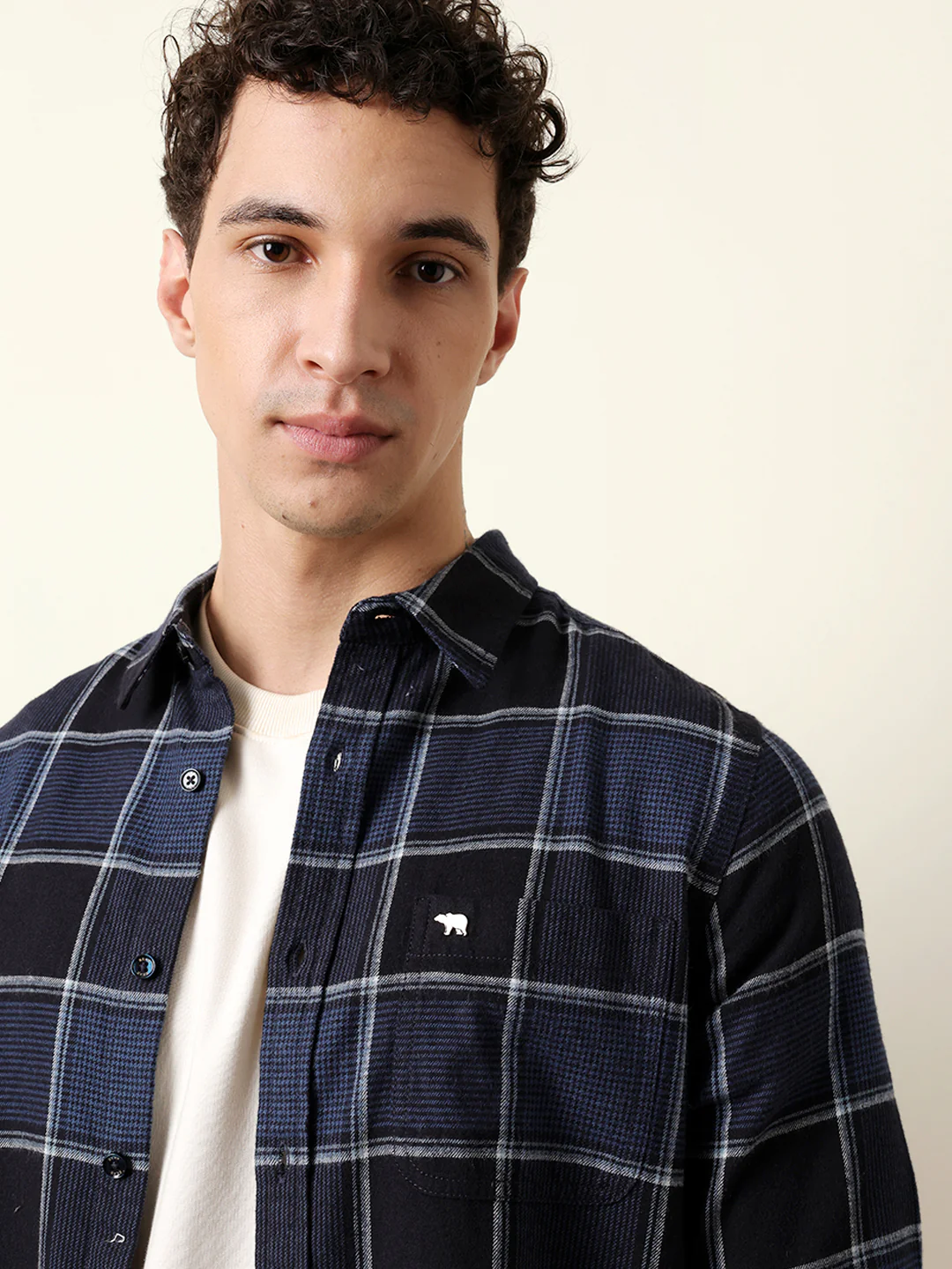 Men Striped Casual Full-Sleeve Shirt - Image 7