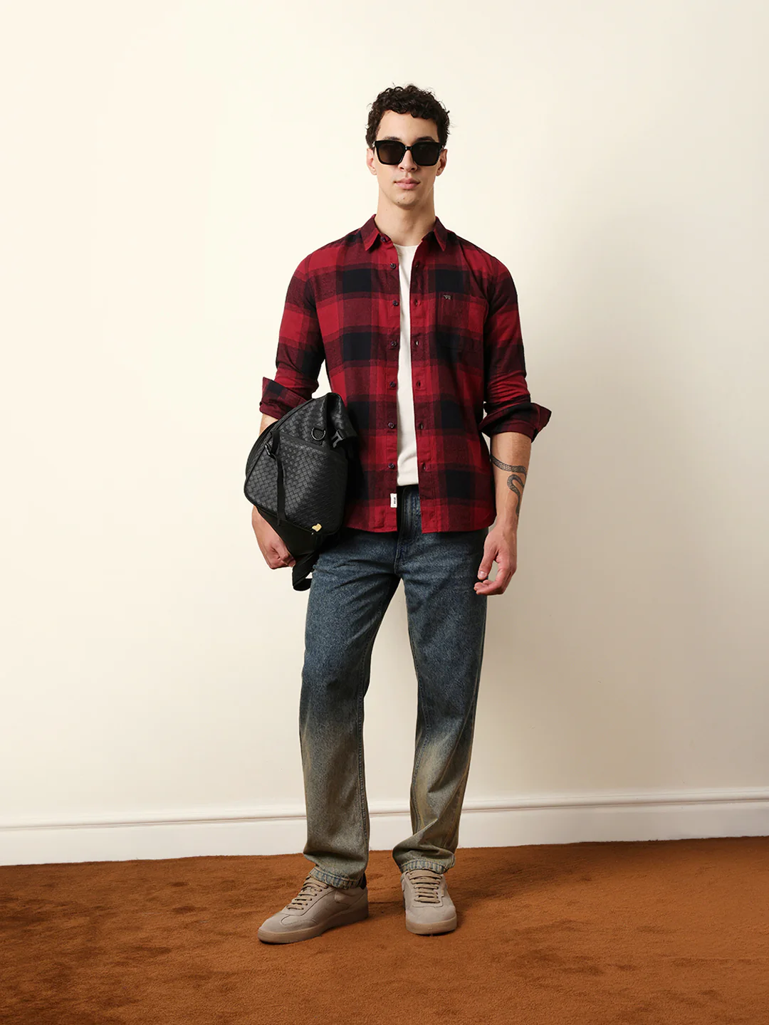 Men Striped Casual Full-Sleeve Shirt - Image 2