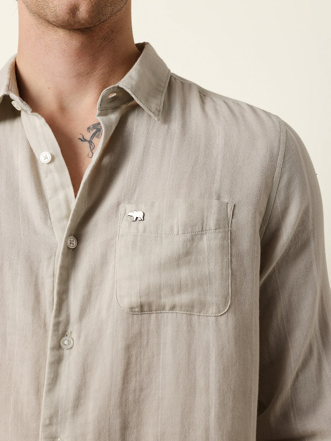 Men Striped Casual Full-Sleeve Shirt - Image 6