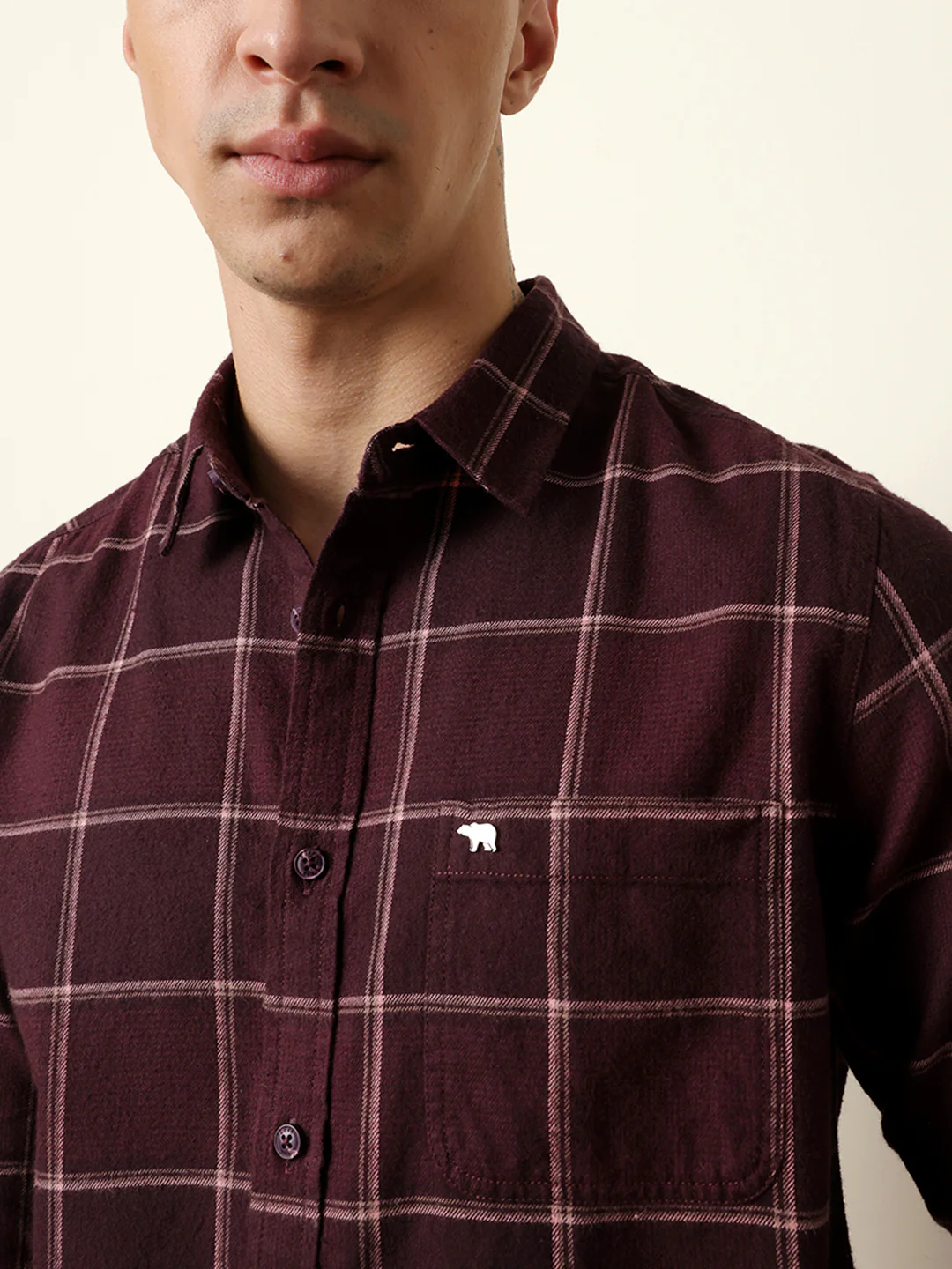 Men Striped Casual Full-Sleeve Shirt - Image 6