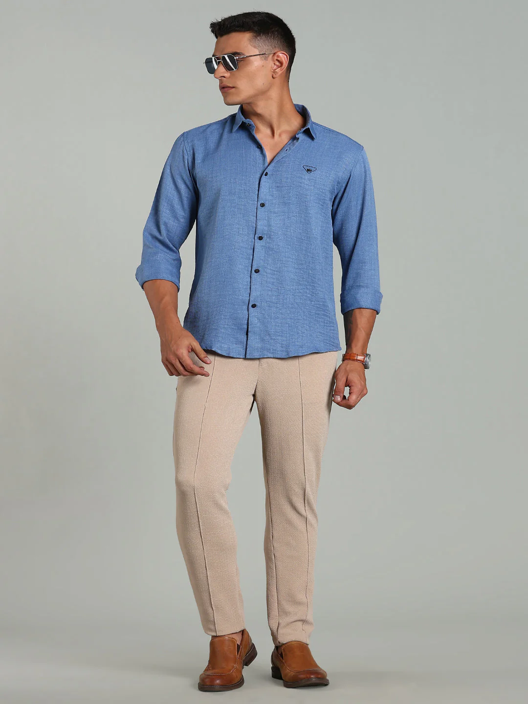 Men Striv Black Solid Shirt - Image 7