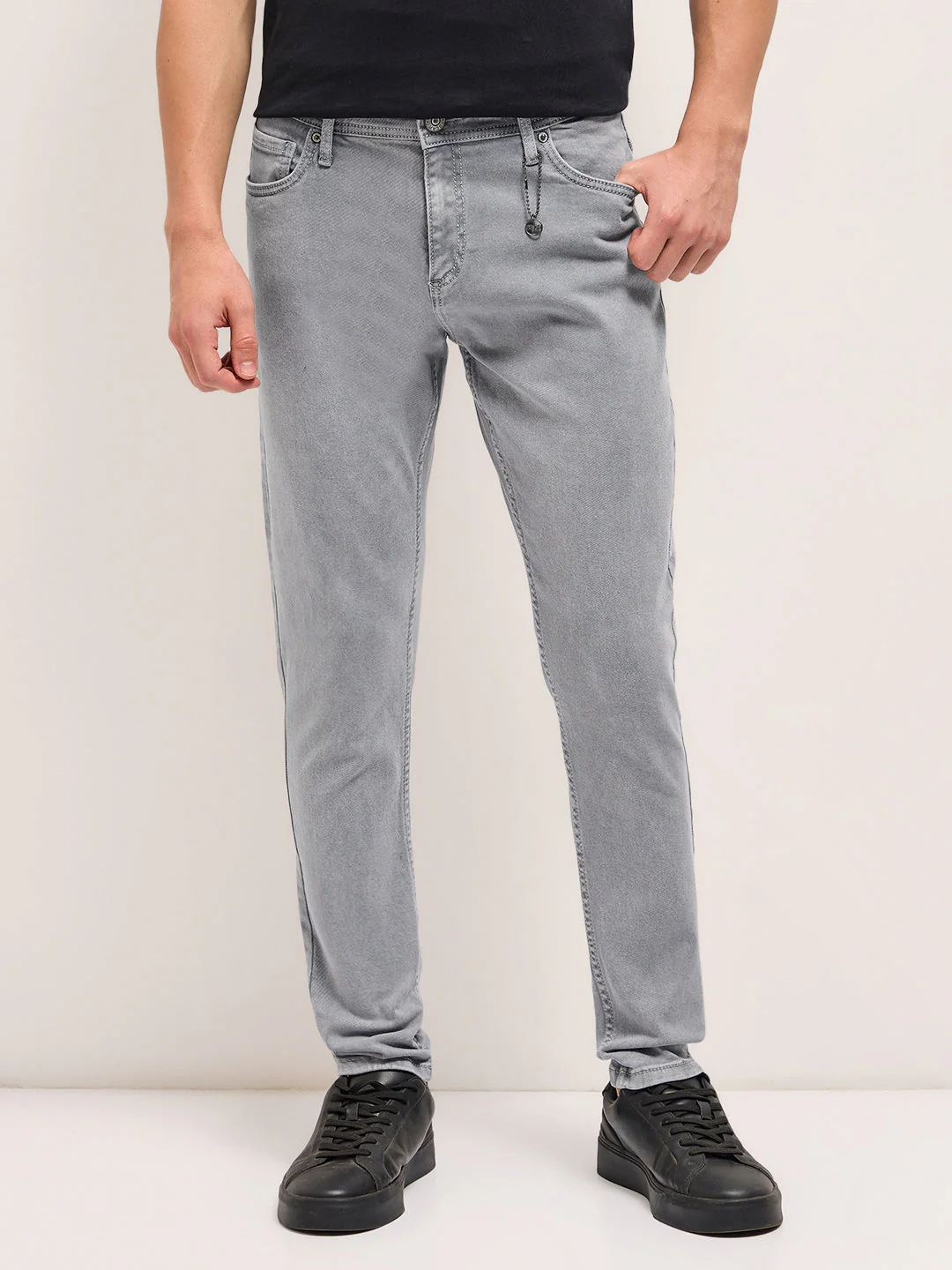 Men Stylish Grey Jeans