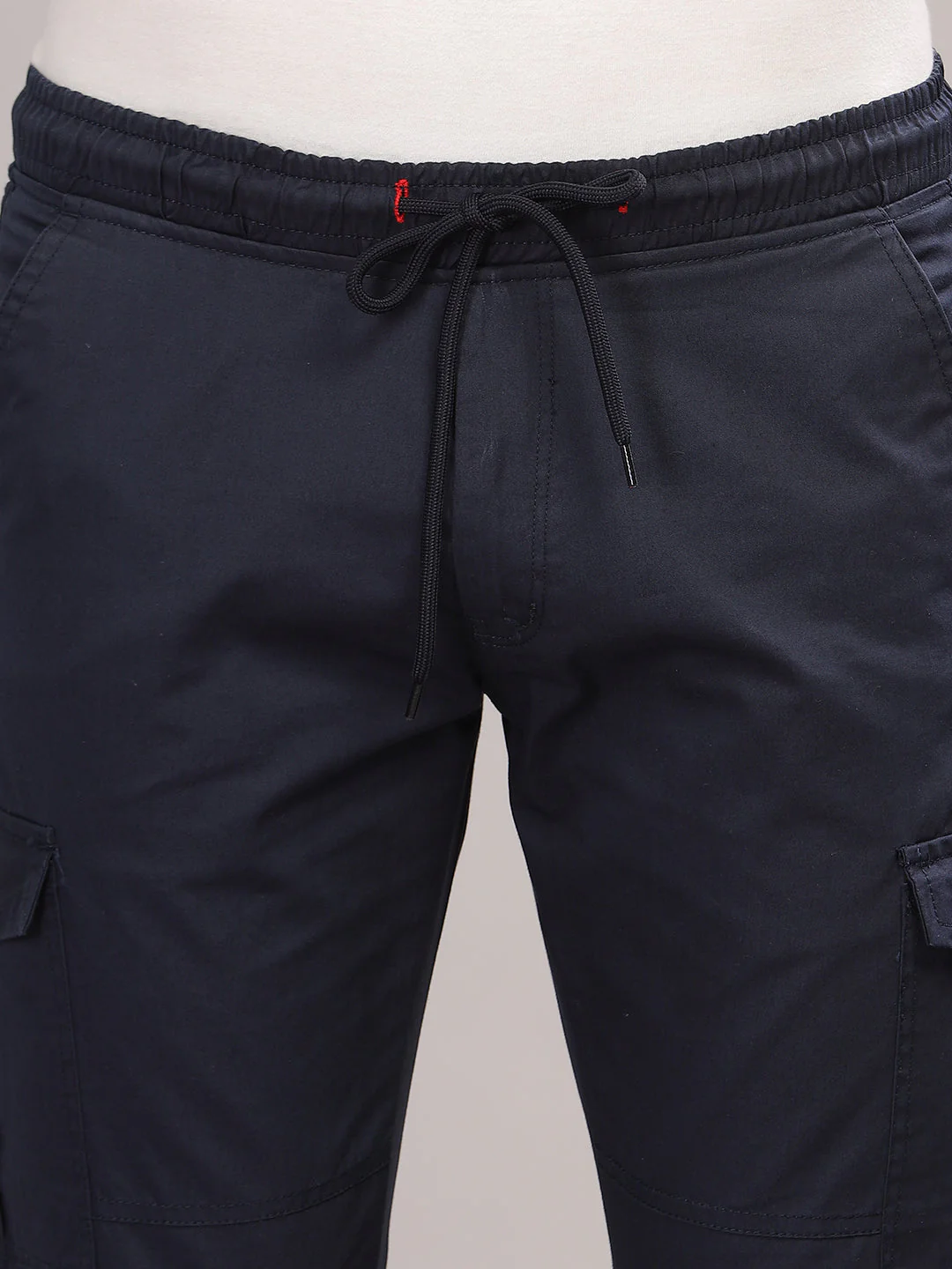 Men Suave Navy Cargo Pant - Image 5