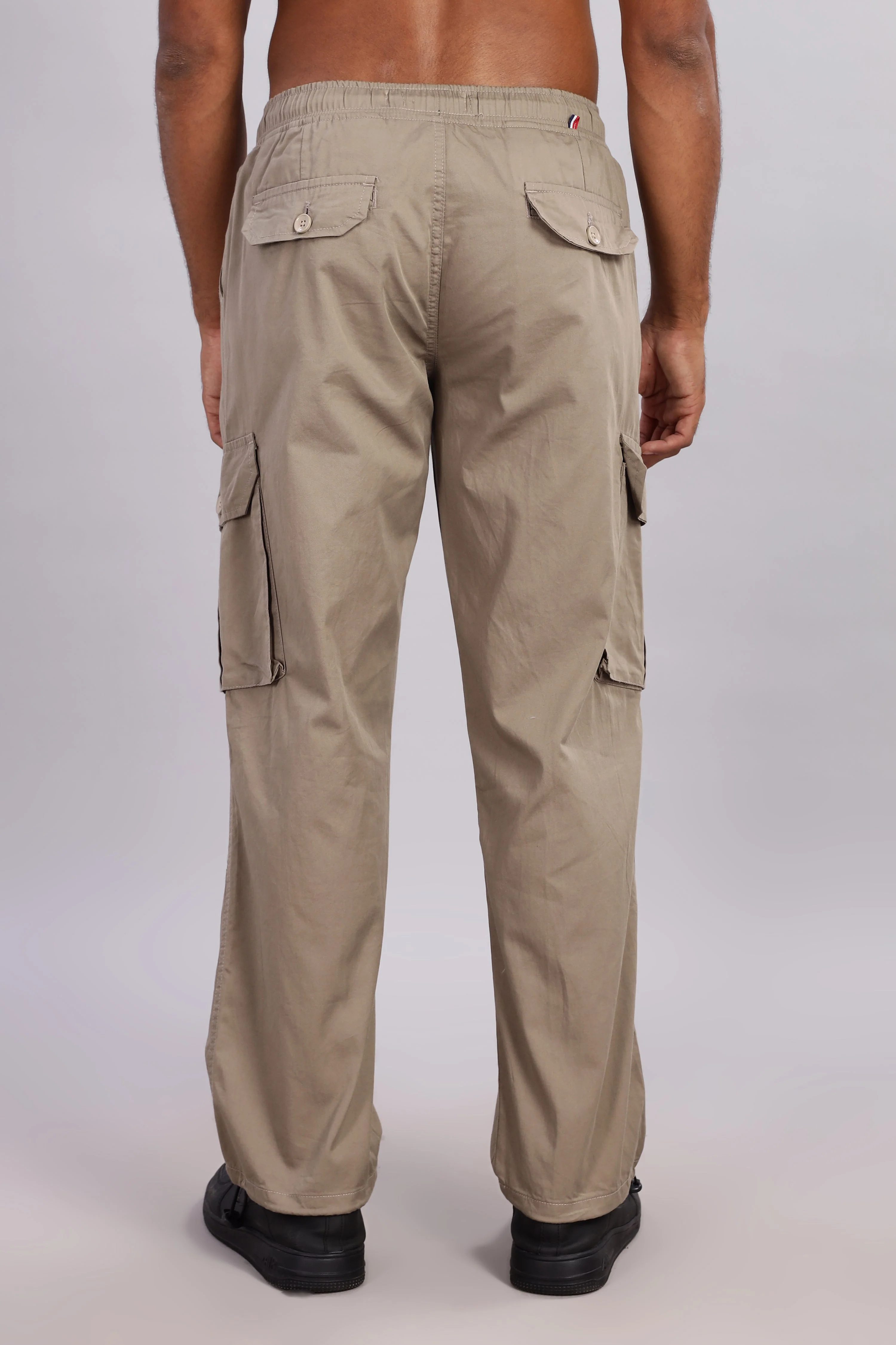 Men Sway Brown Parachute Cargo Pant - Image 2