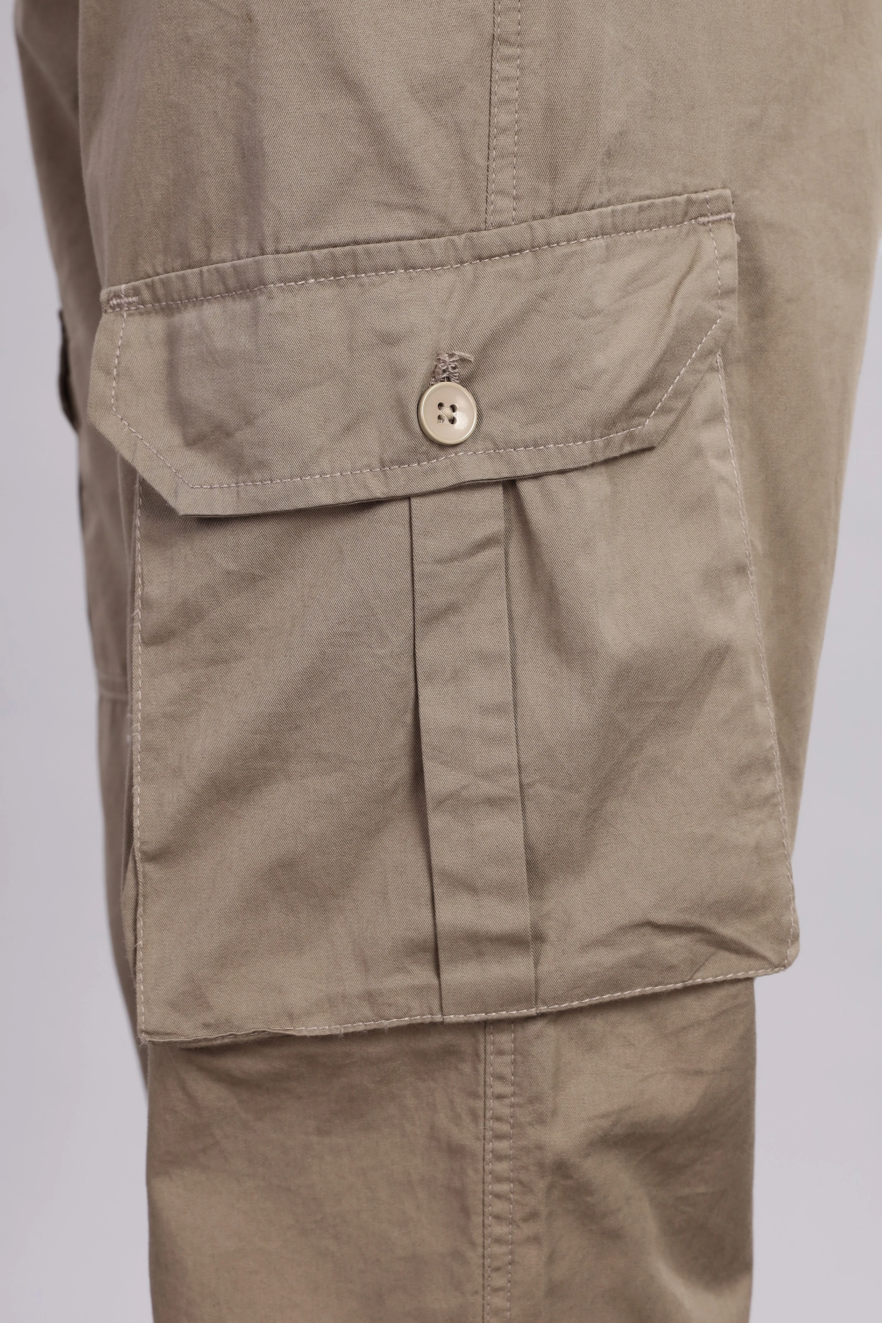 Men Sway Brown Parachute Cargo Pant - Image 4