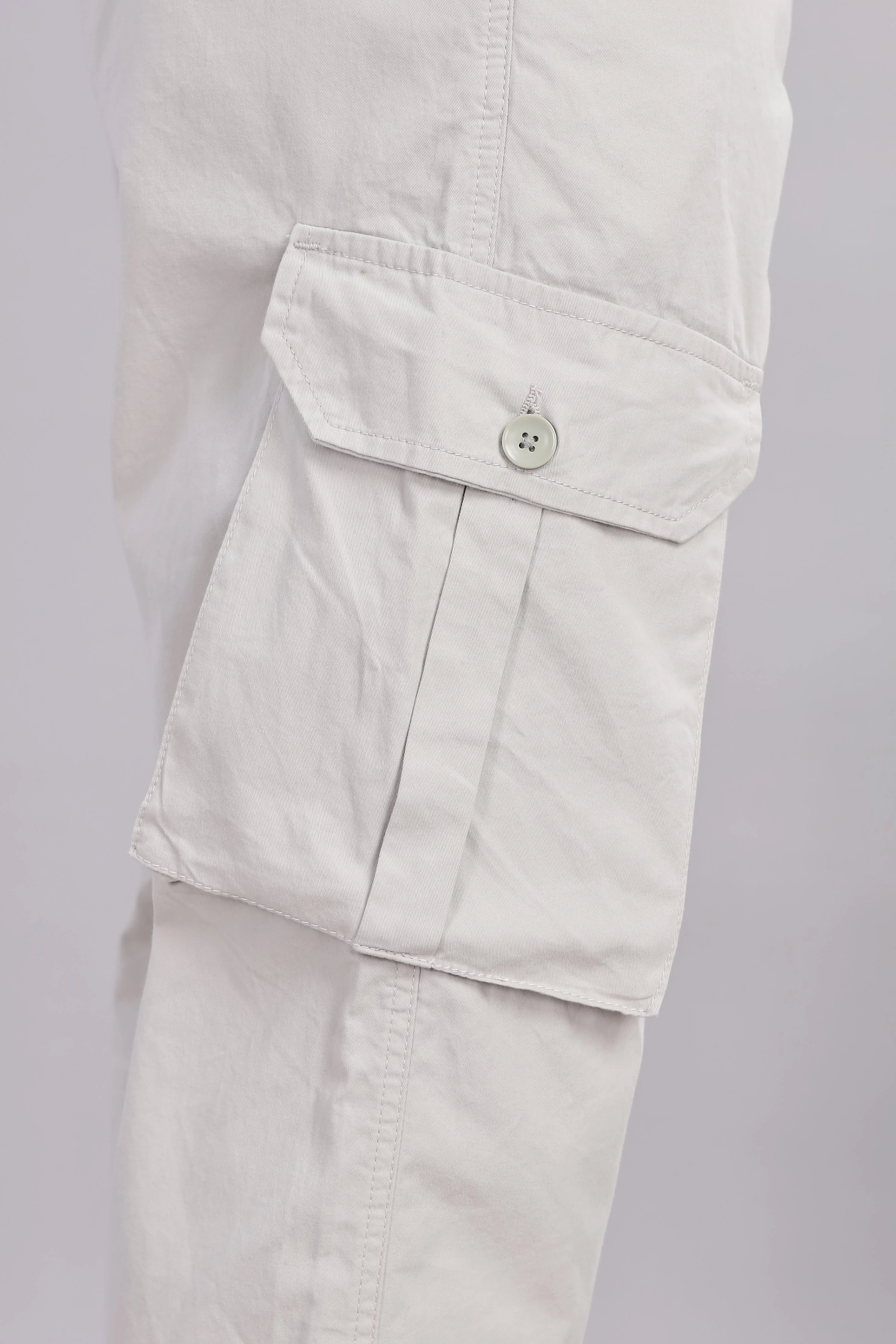 Men Sway Grey Parachute Cargo Pant - Image 4