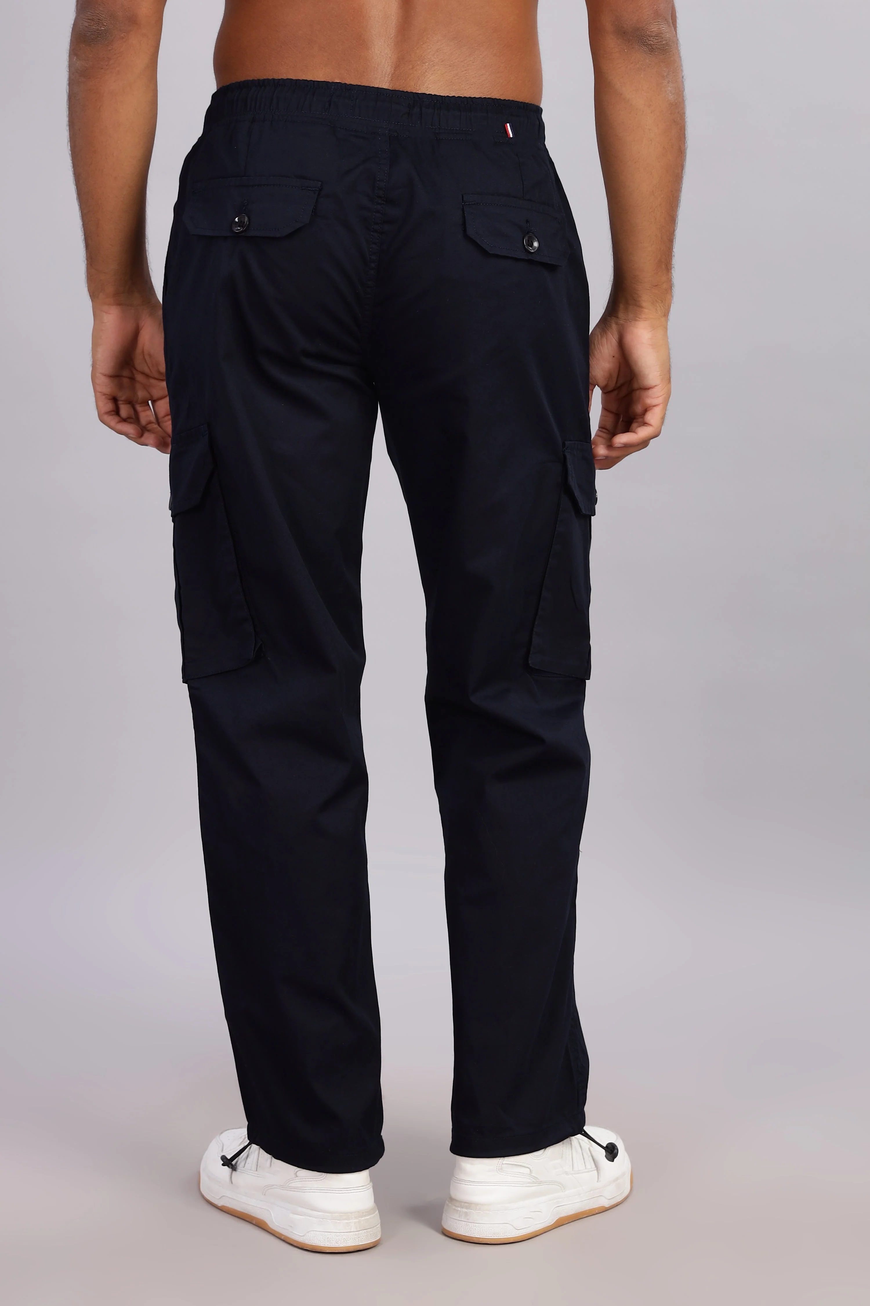 Men Sway Navy Parachute Cargo Pant - Image 2