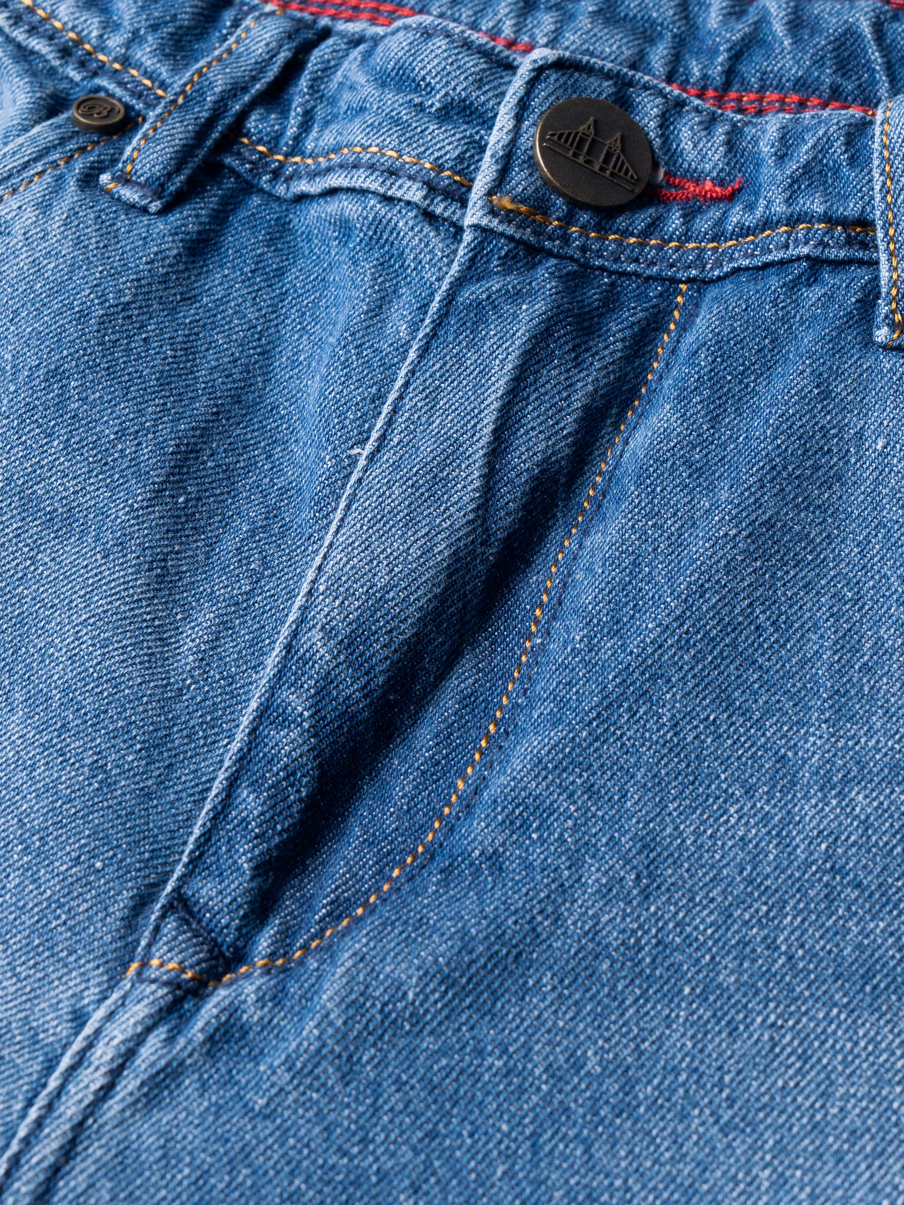 Men Teal Regular Fit Jeans - Image 10