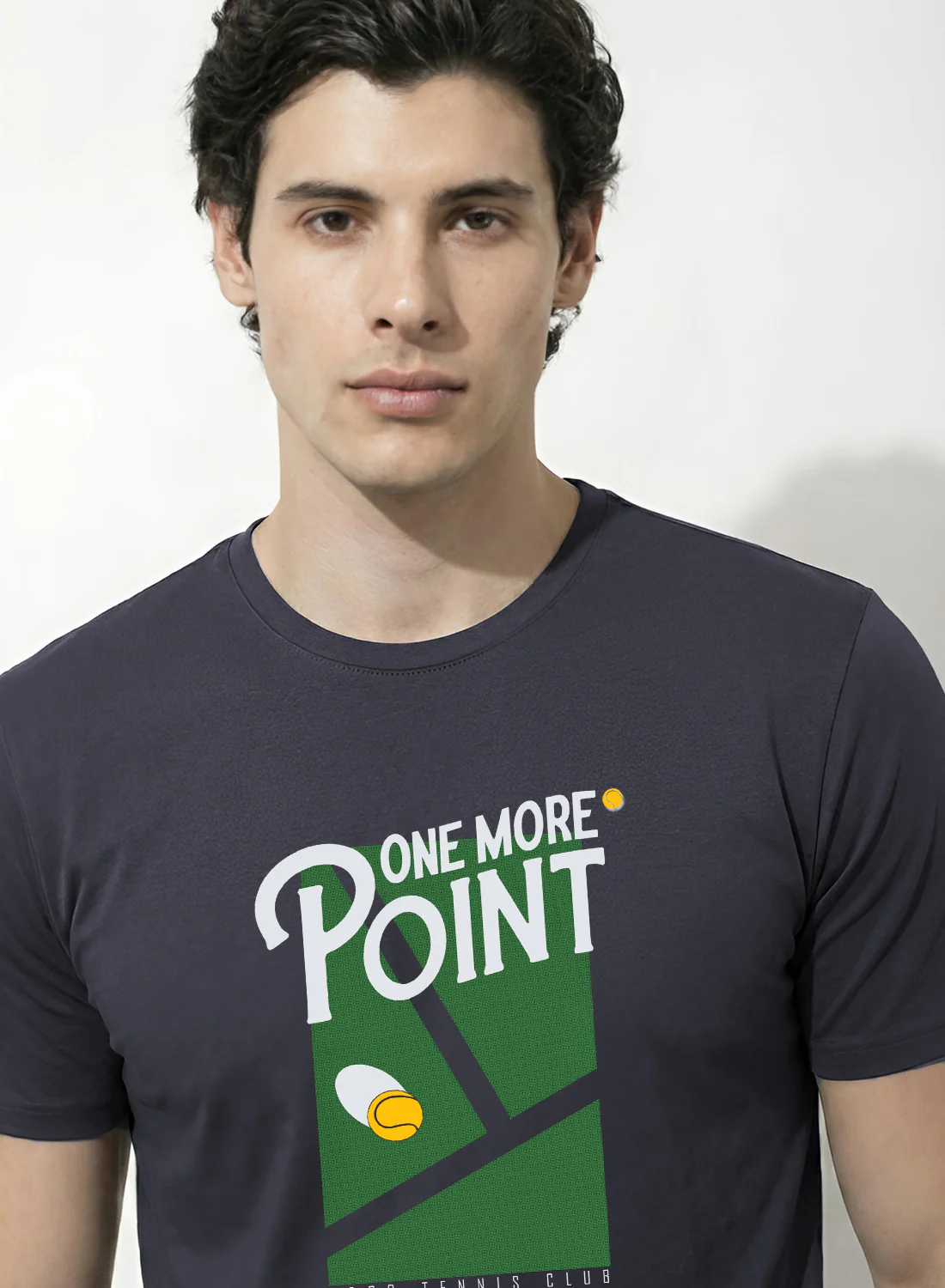 Men Tennis Printed T-Shirt - Image 4