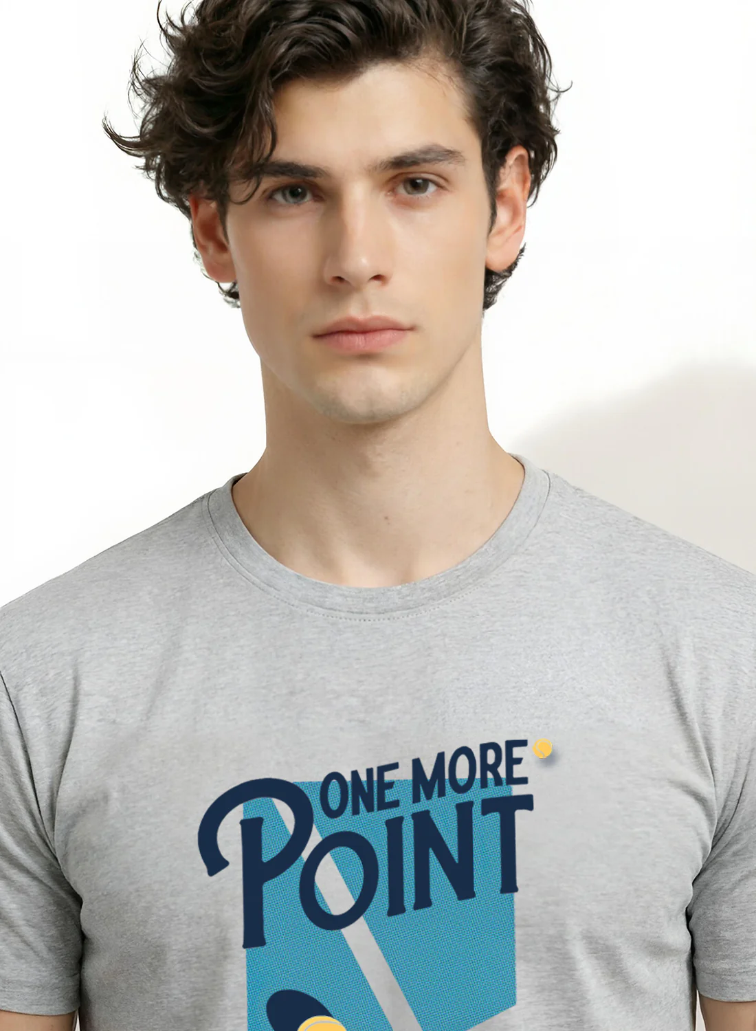 Men Tennis Printed T-Shirt - Image 4