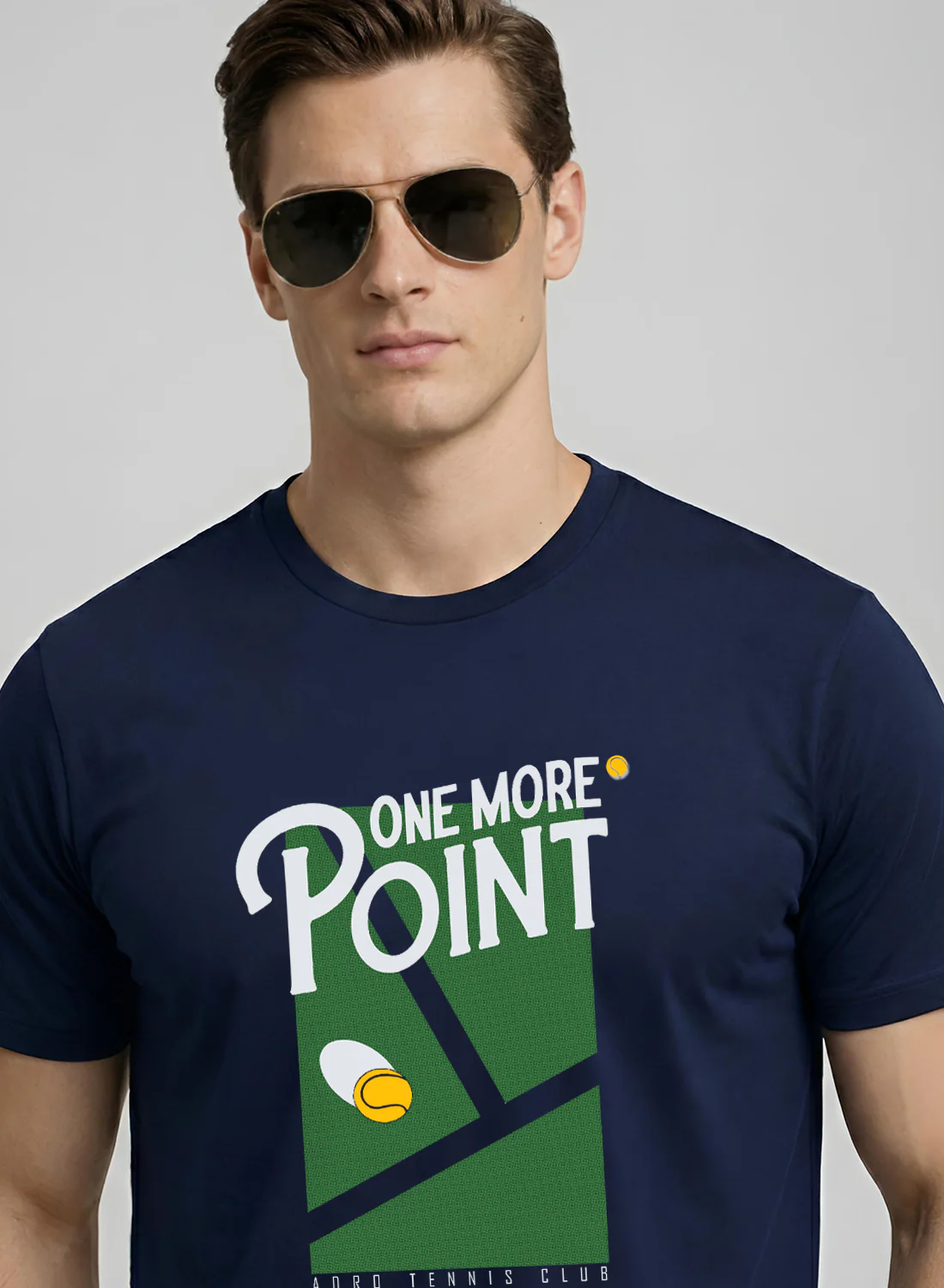 Men Tennis Printed T-Shirt - Image 4