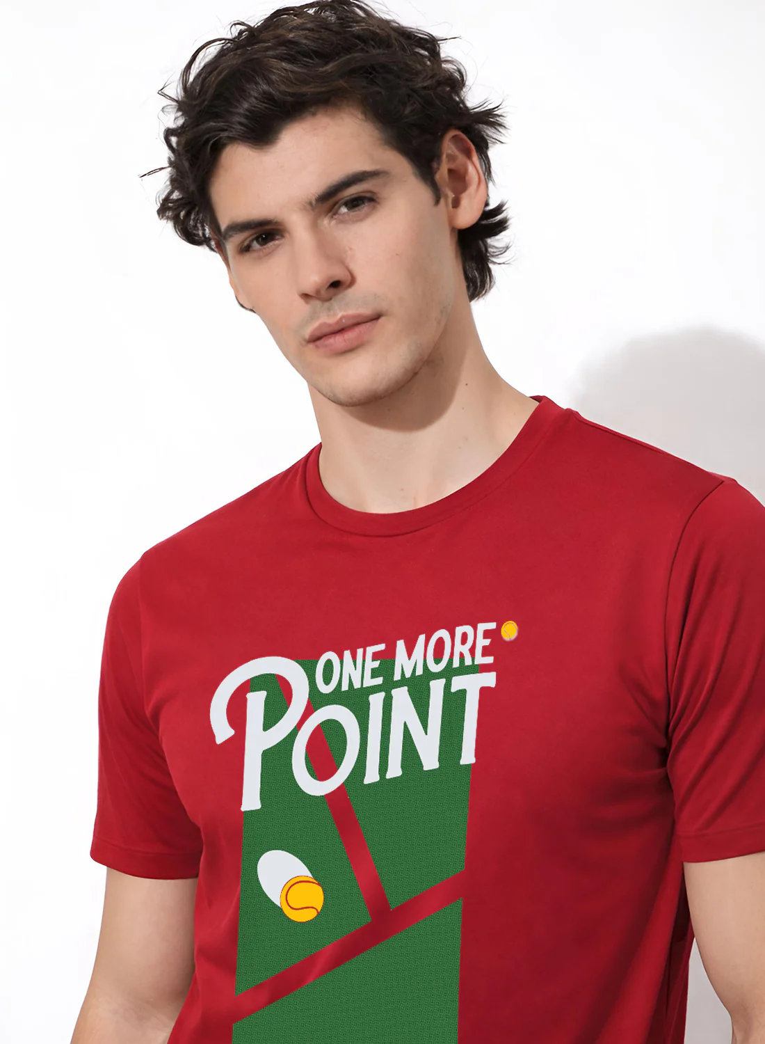 Men Tennis Printed T-Shirt - Image 4