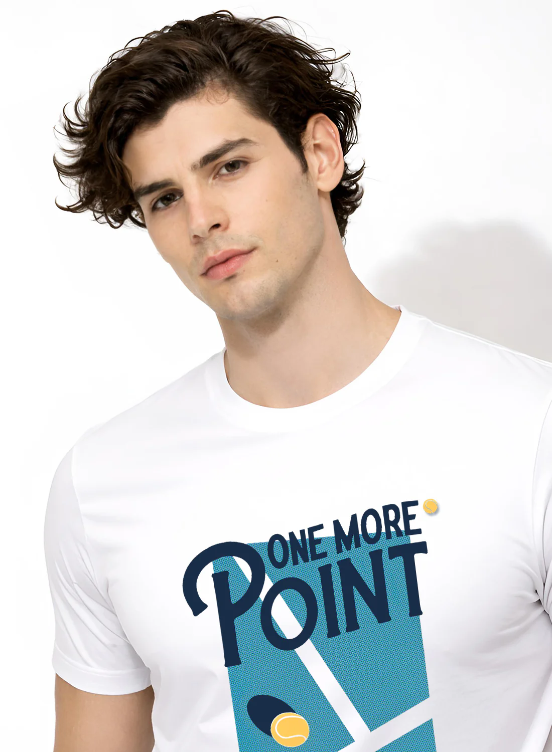 Men Tennis Printed T-Shirt - Image 4