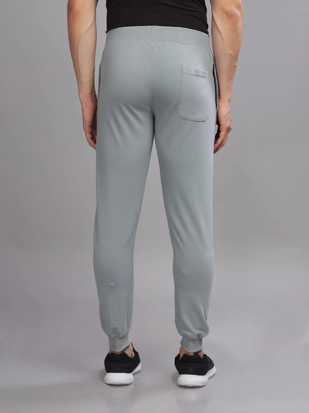 Men Terry Grey Jogger - Image 2
