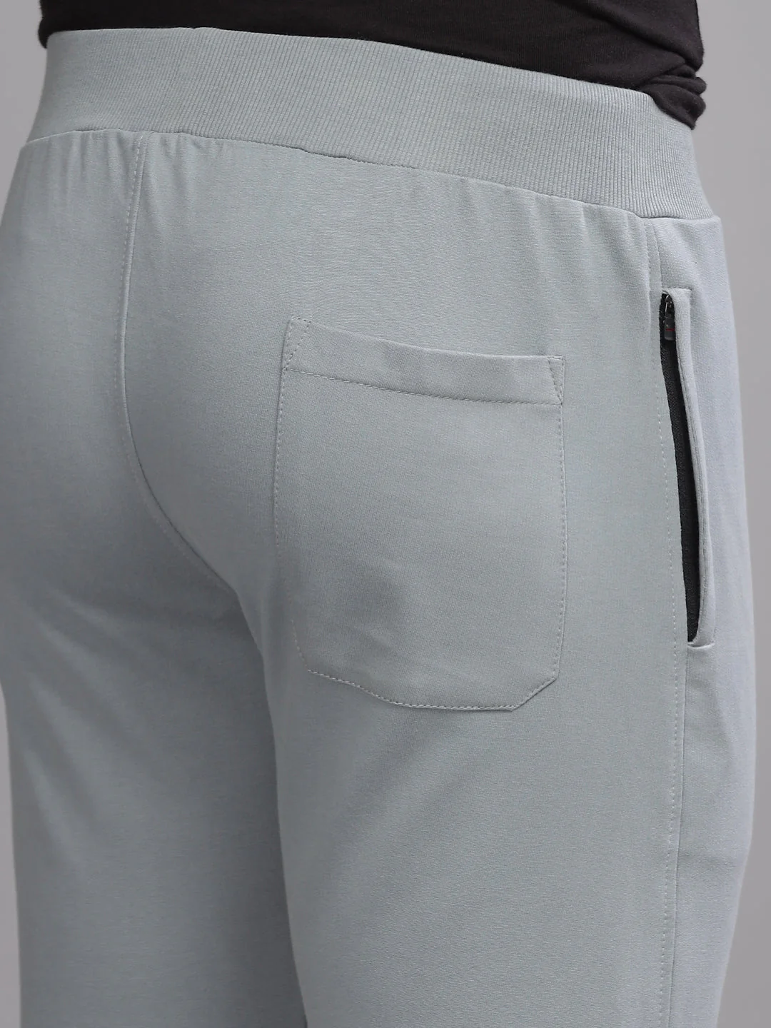 Men Terry Grey Jogger - Image 6