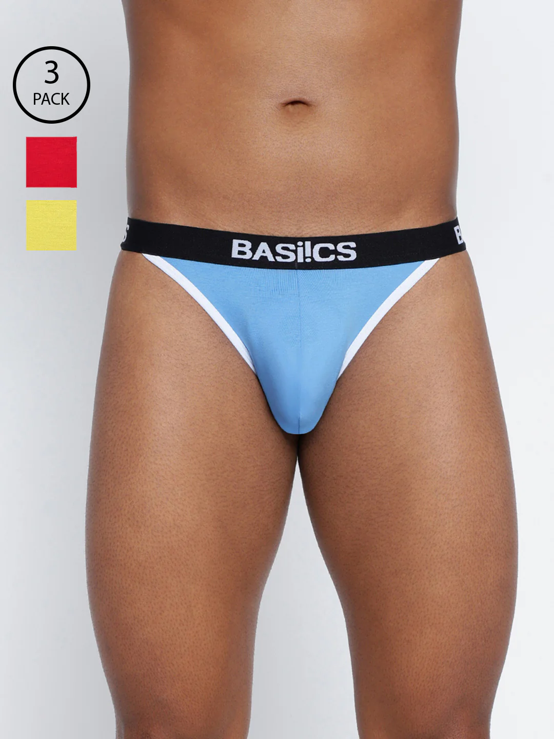 Men Thigh High Brief Pack of 3