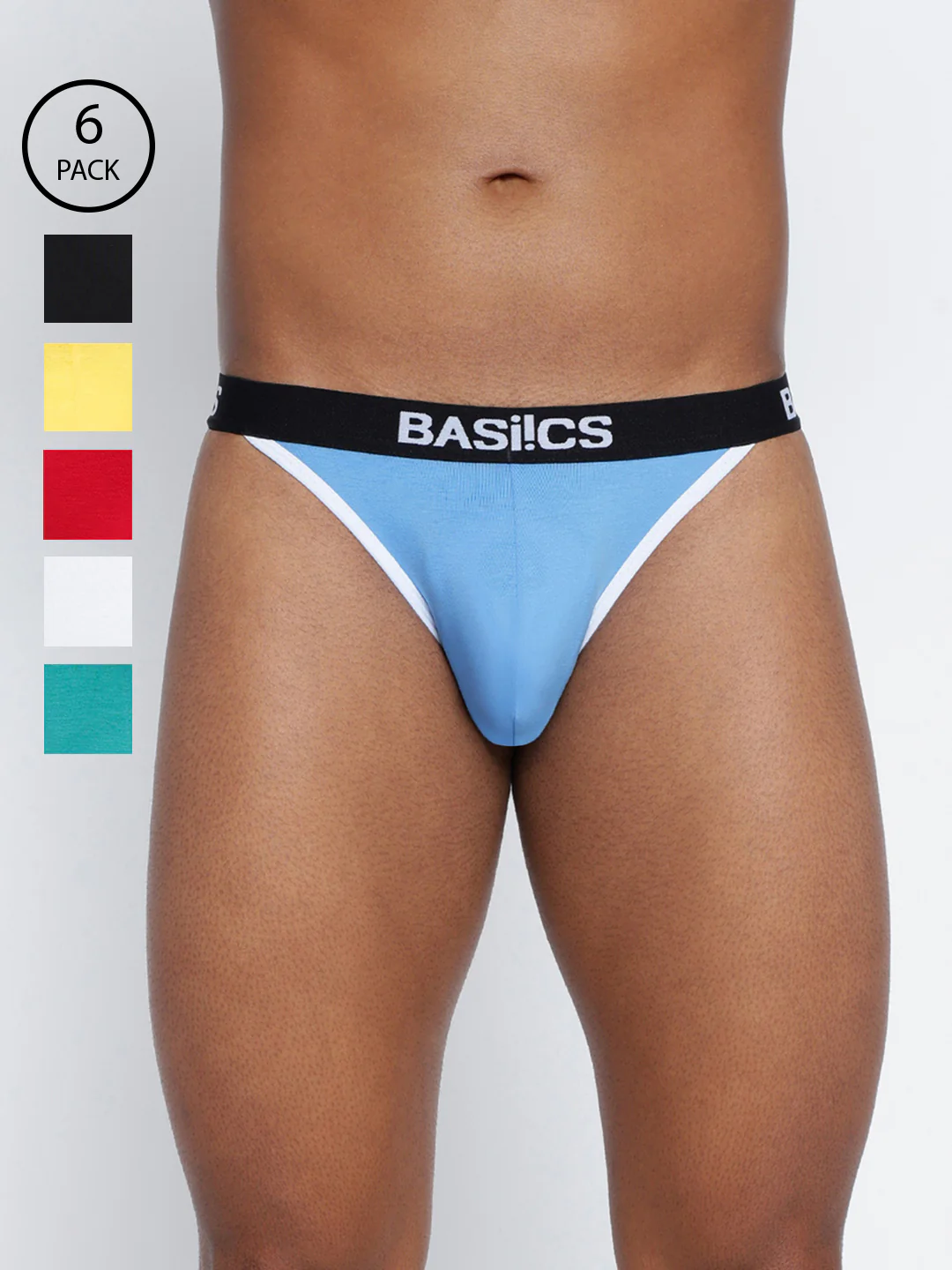 Men Thigh High Brief Pack of 6