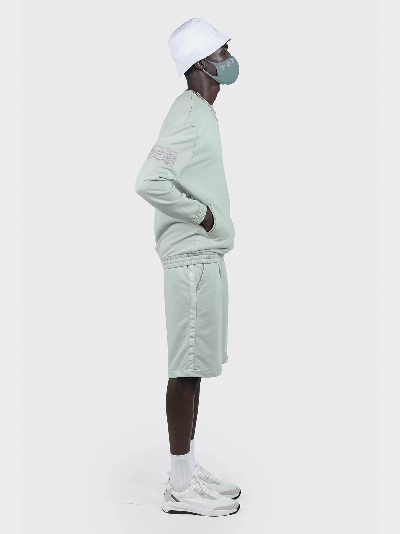 Men  French Terry Sweatshirt - Image 3