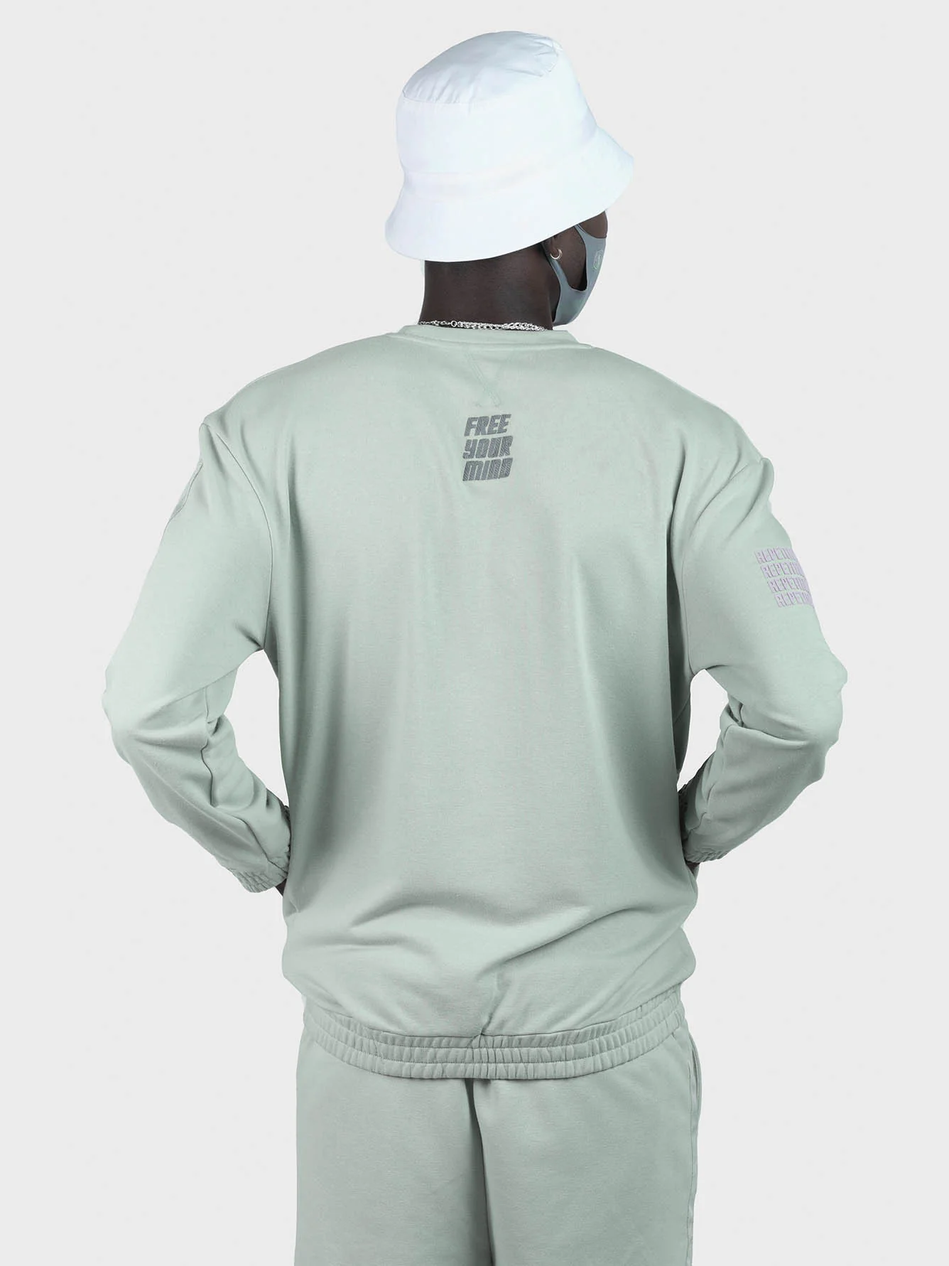 Men  French Terry Sweatshirt - Image 4