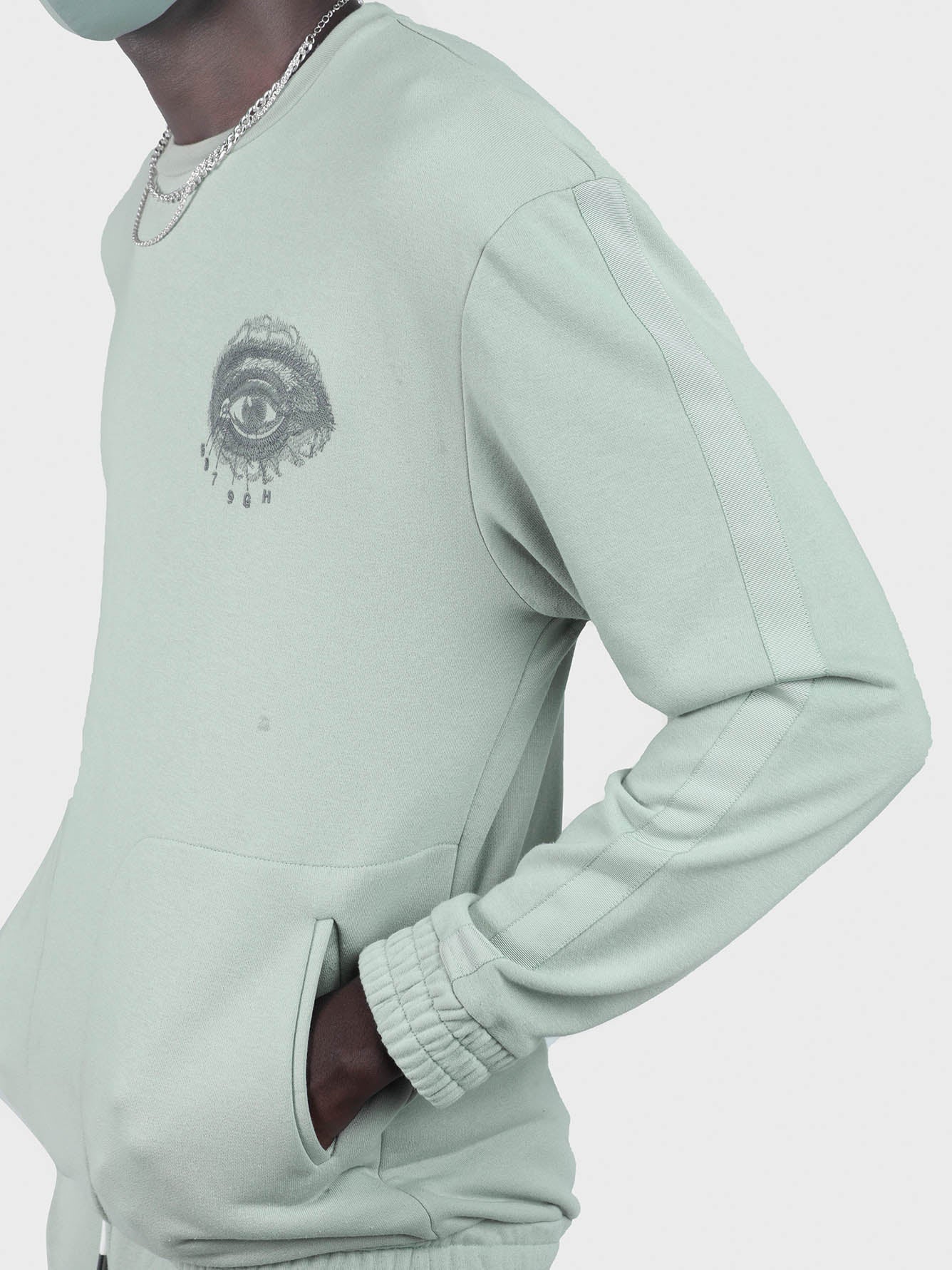 Men  French Terry Sweatshirt - Image 5