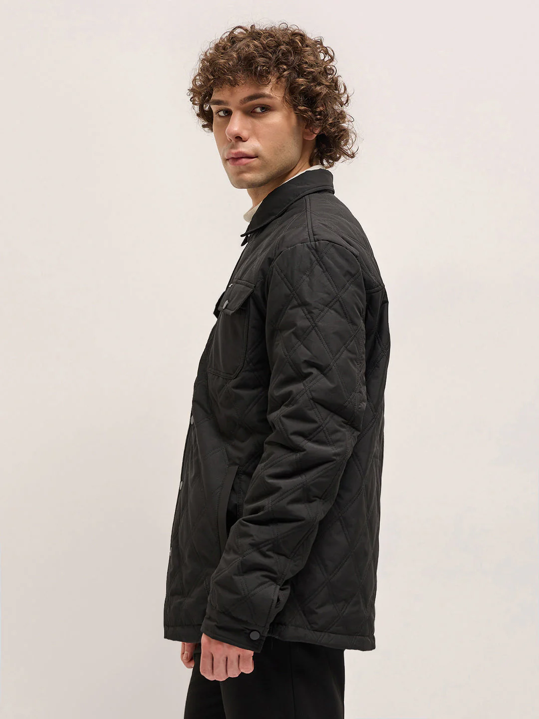 Men Timeless Black Jacket - Image 3