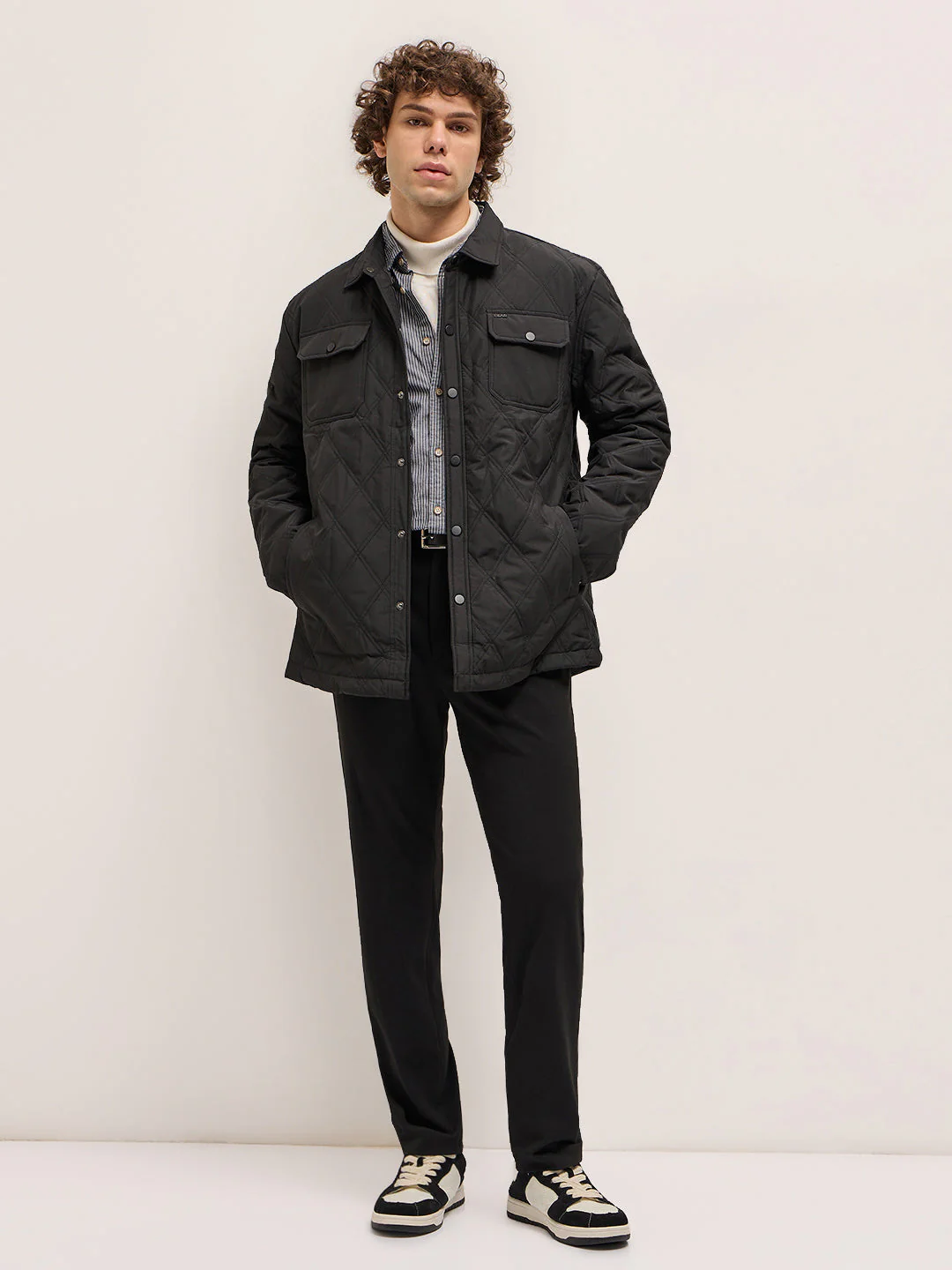 Men Timeless Black Jacket - Image 4