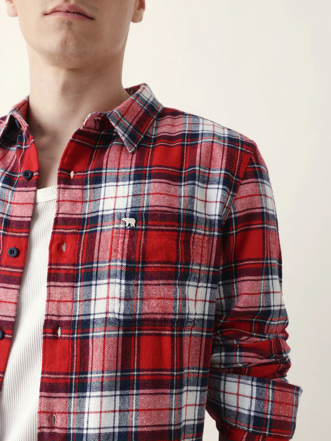 Men Trendy Casual Checkered Shirt - Image 7
