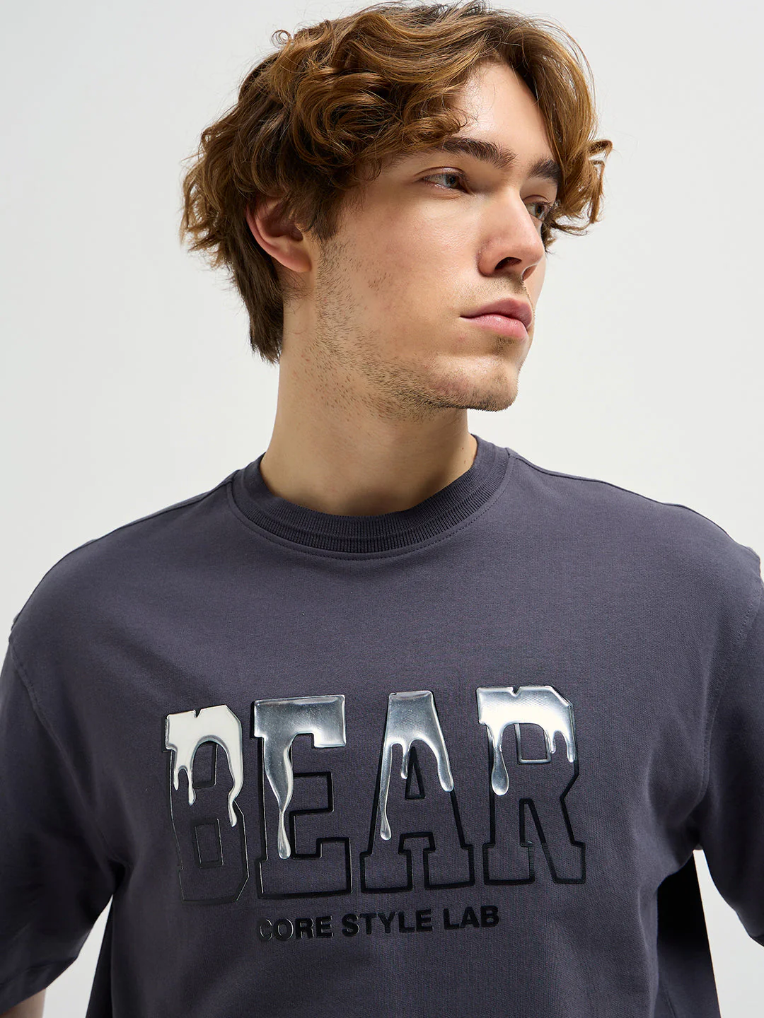 Men Trendy Oversized T-Shirt - Image 5