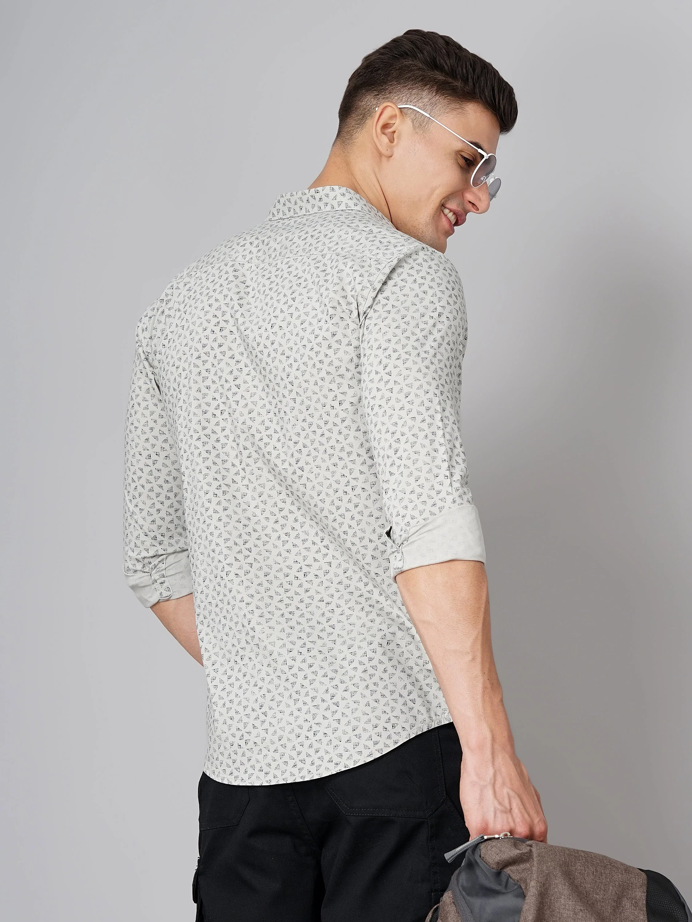 Men Triad Grey Shirt - Image 2